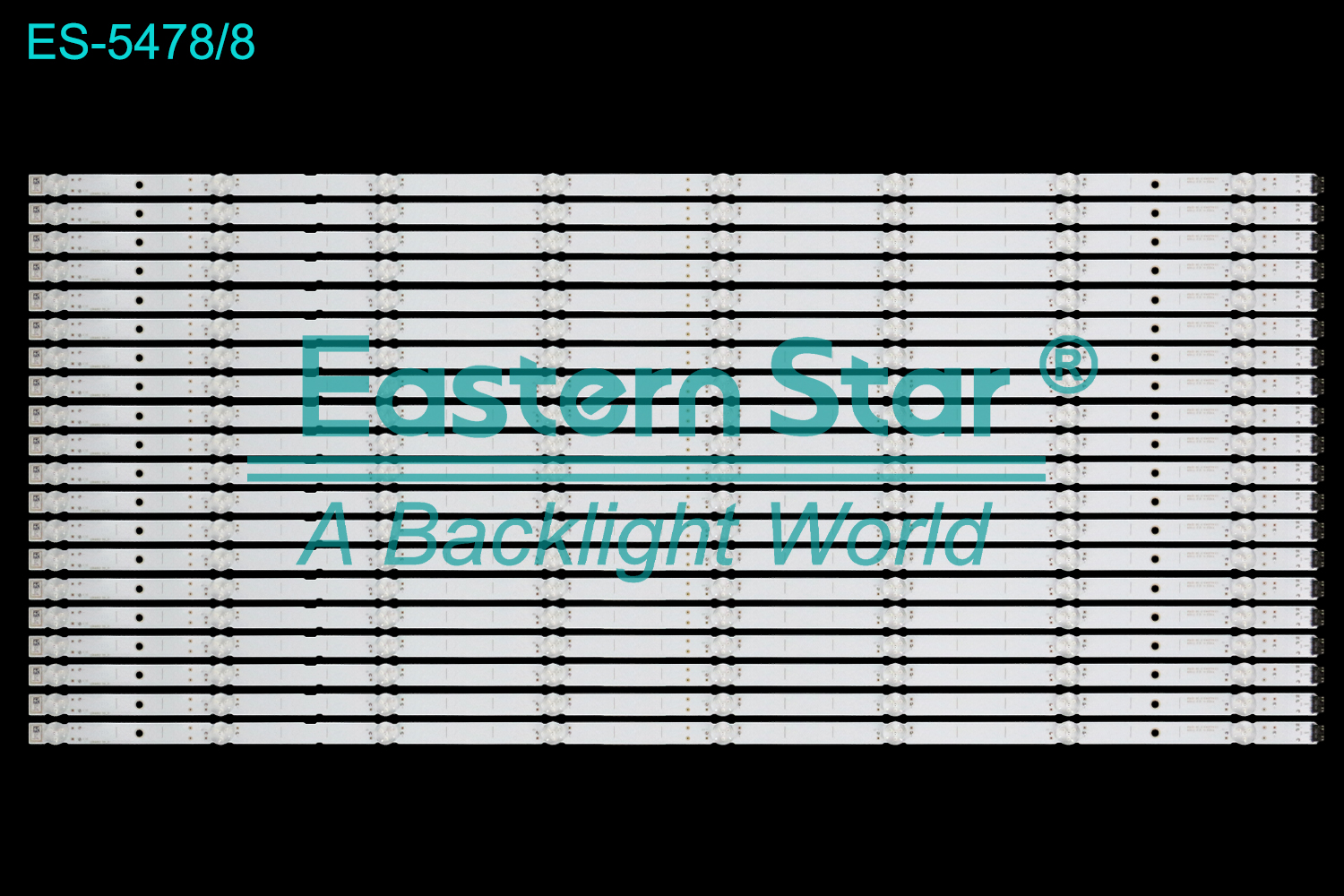ES-5478 LED TV Backlight use for 85" Sony XBR-85X900H KD-85X91J  LB8500C V0_01 81428 BC-J E469119 CZ 7391A  LED BACKLIGHT STRIP(20)