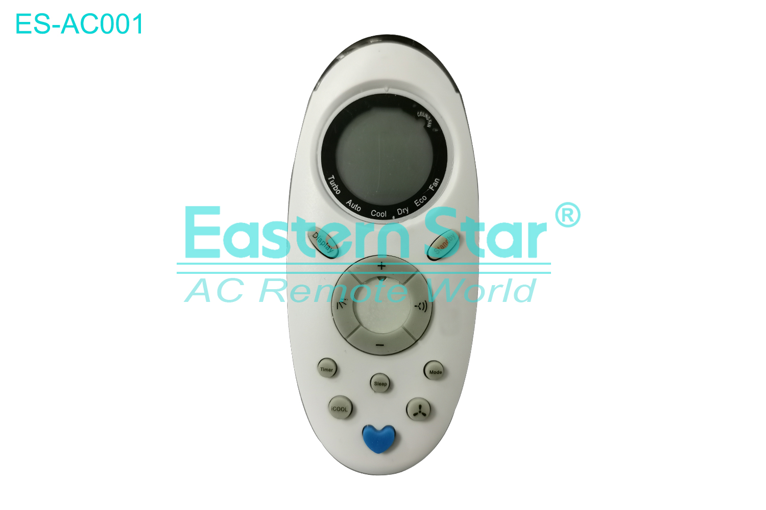 ES-AC001 High Quality China Remote AC Remote for Chigo  Air Conditioner Remote A/C 12 keys