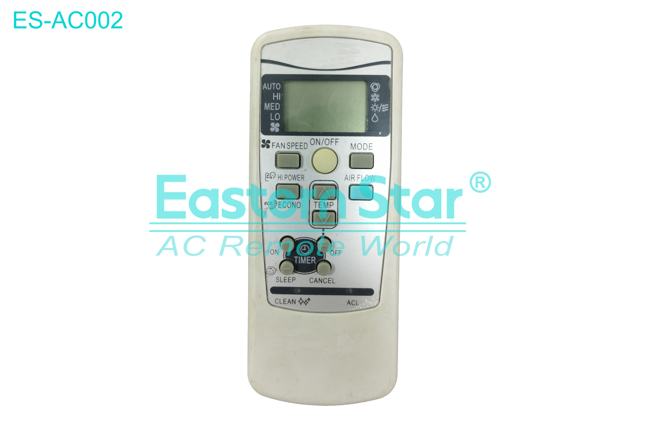 ES-AC002 High Quality China Remote AC Remote for Mitsubishi  Air Conditioner Remote A/C 11 keys AC 11
