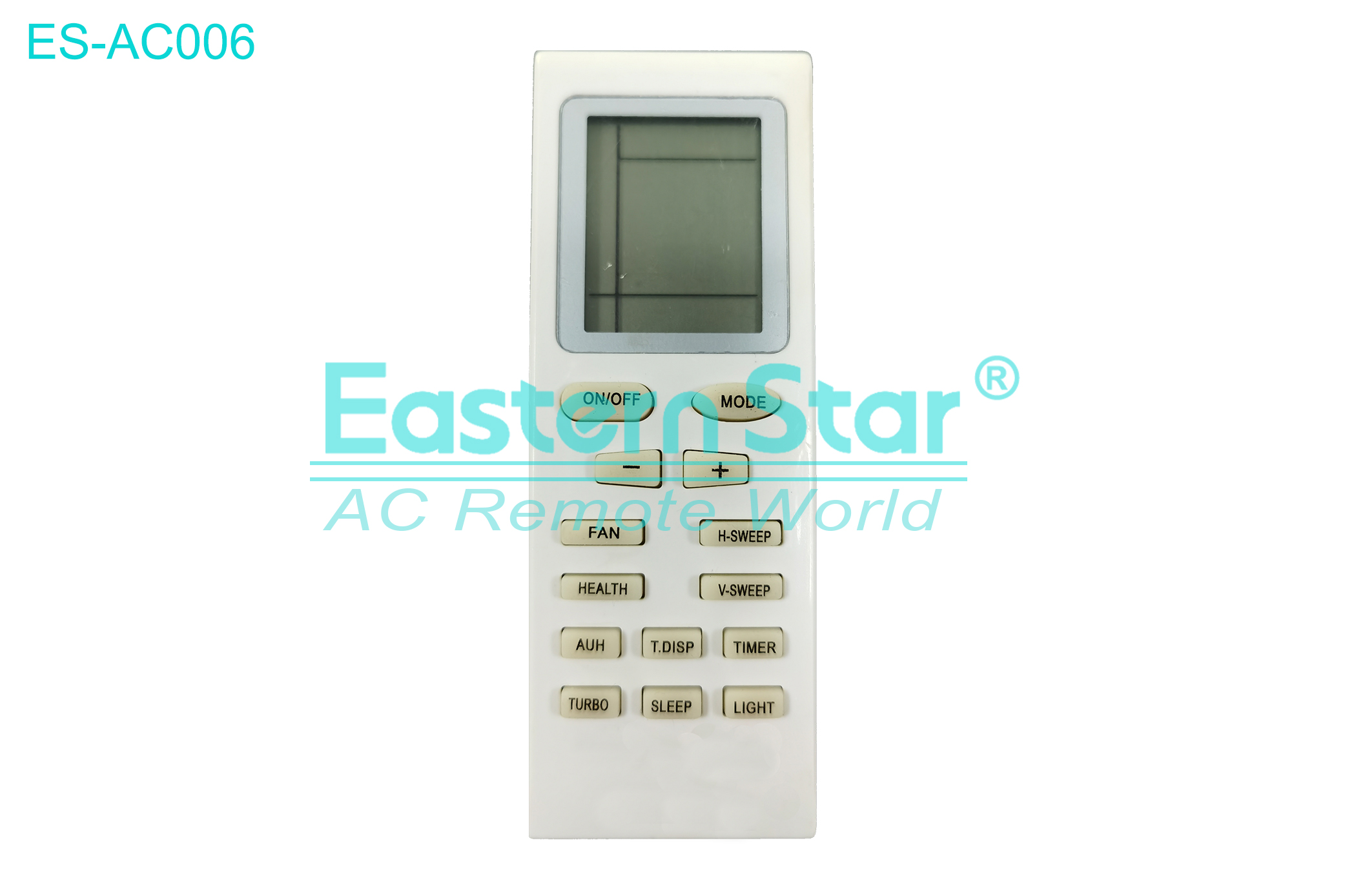 ES-AC006 High Quality China Remote AC Remote for Gree Air Conditioner Remote A/C 14 keys