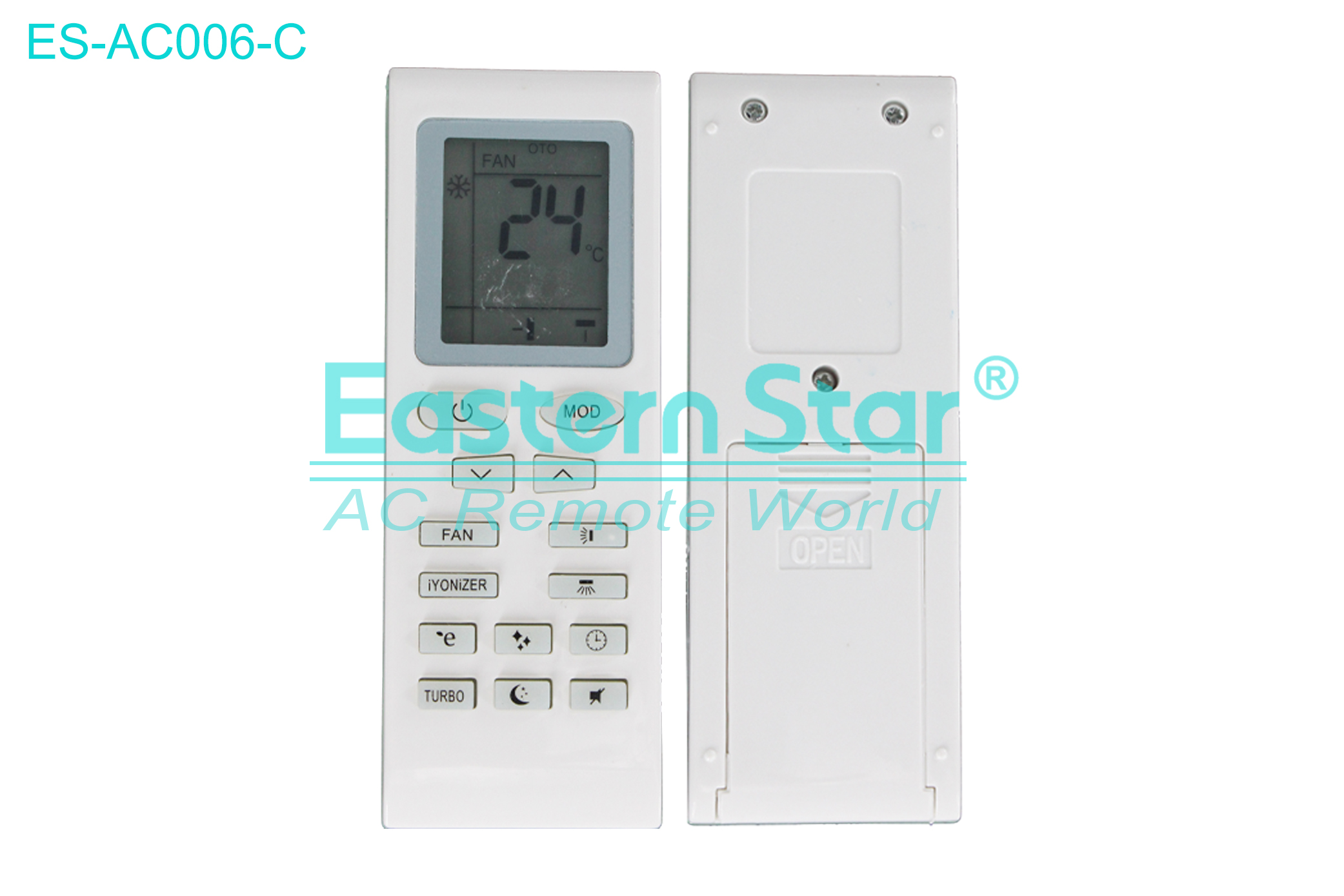 ES-AC006-C High Quality China Remote AC Remote for Gree  Air Conditioner Remote A/C 14 keys