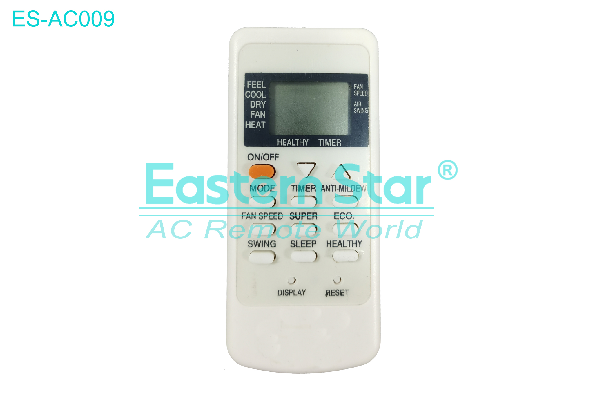 ES-AC009 High Quality China Remote AC Remote for Tcl  Air Conditioner Remote A/C 12 keys