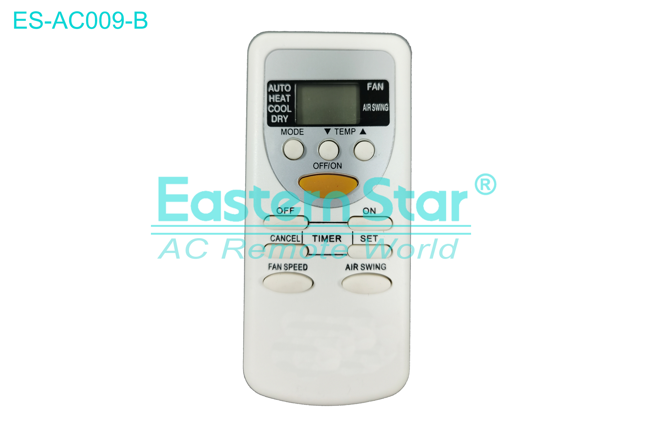 ES-AC009-B High Quality China Remote AC Remote for Chigo Air Conditioner Remote A/C 10 keys