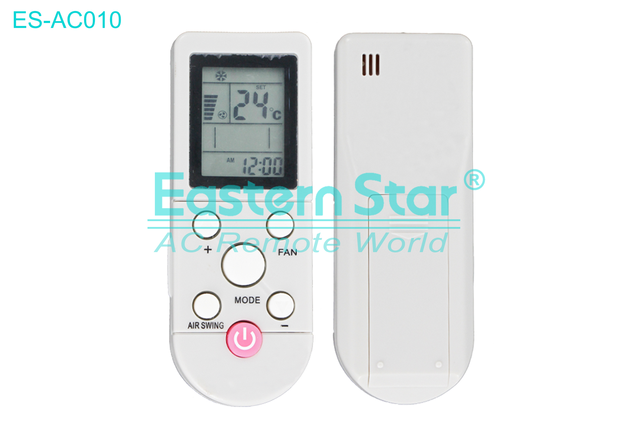 ES-AC010 High Quality China Remote AC Remote for Aux  Air Conditioner Remote A/C 6 keys
