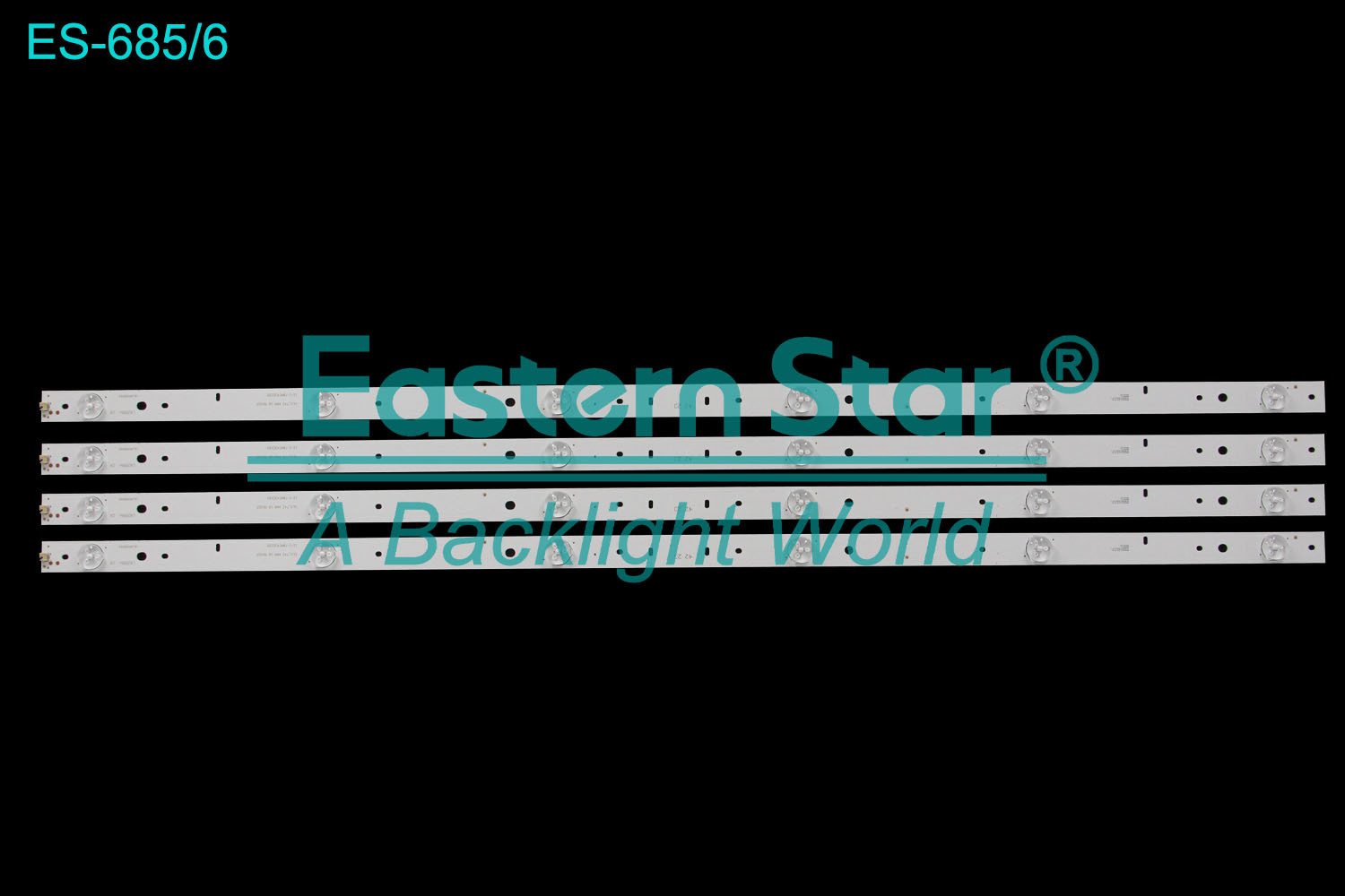 ES-685 LED TV Backlight use for Philips 42'' CL0_T42 PHP LD REV03 IC-C-TBAC42A193 LED STRIPS(4)