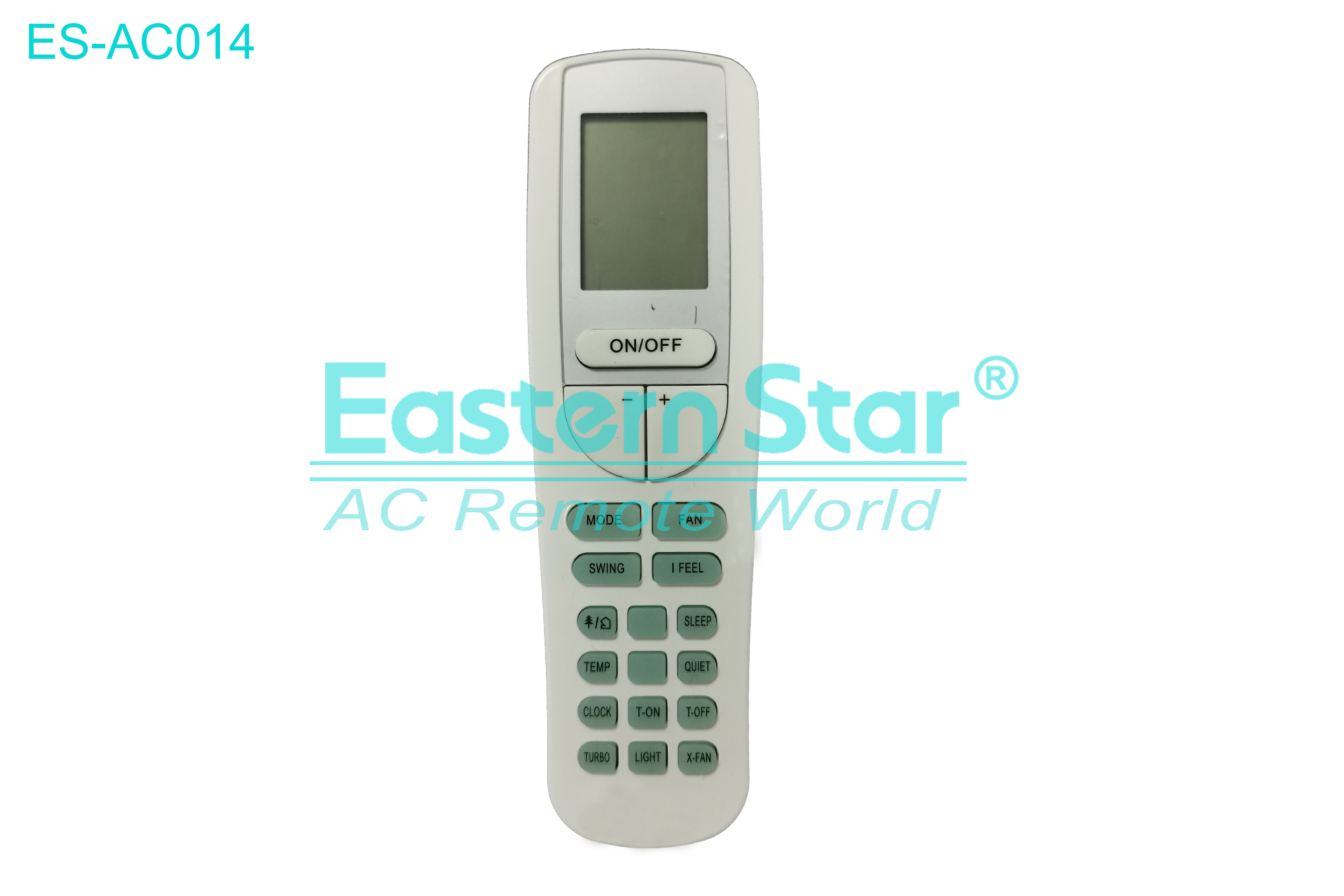 ES-AC014 High Quality China Remote AC Remote for Gree Air Conditioner Remote A/C 20 keys