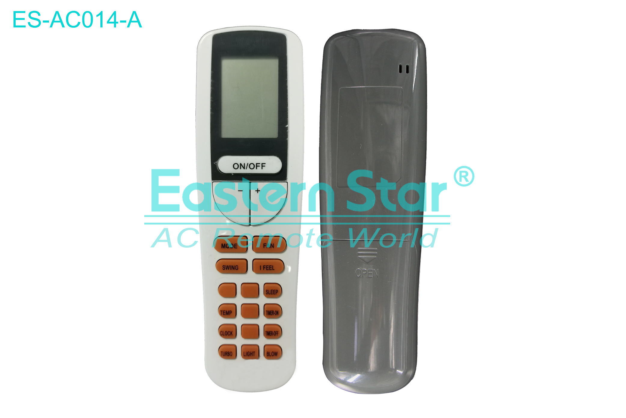 ES-AC014-A High Quality China Remote AC Remote for Gree  Air Conditioner Remote A/C 20 keys