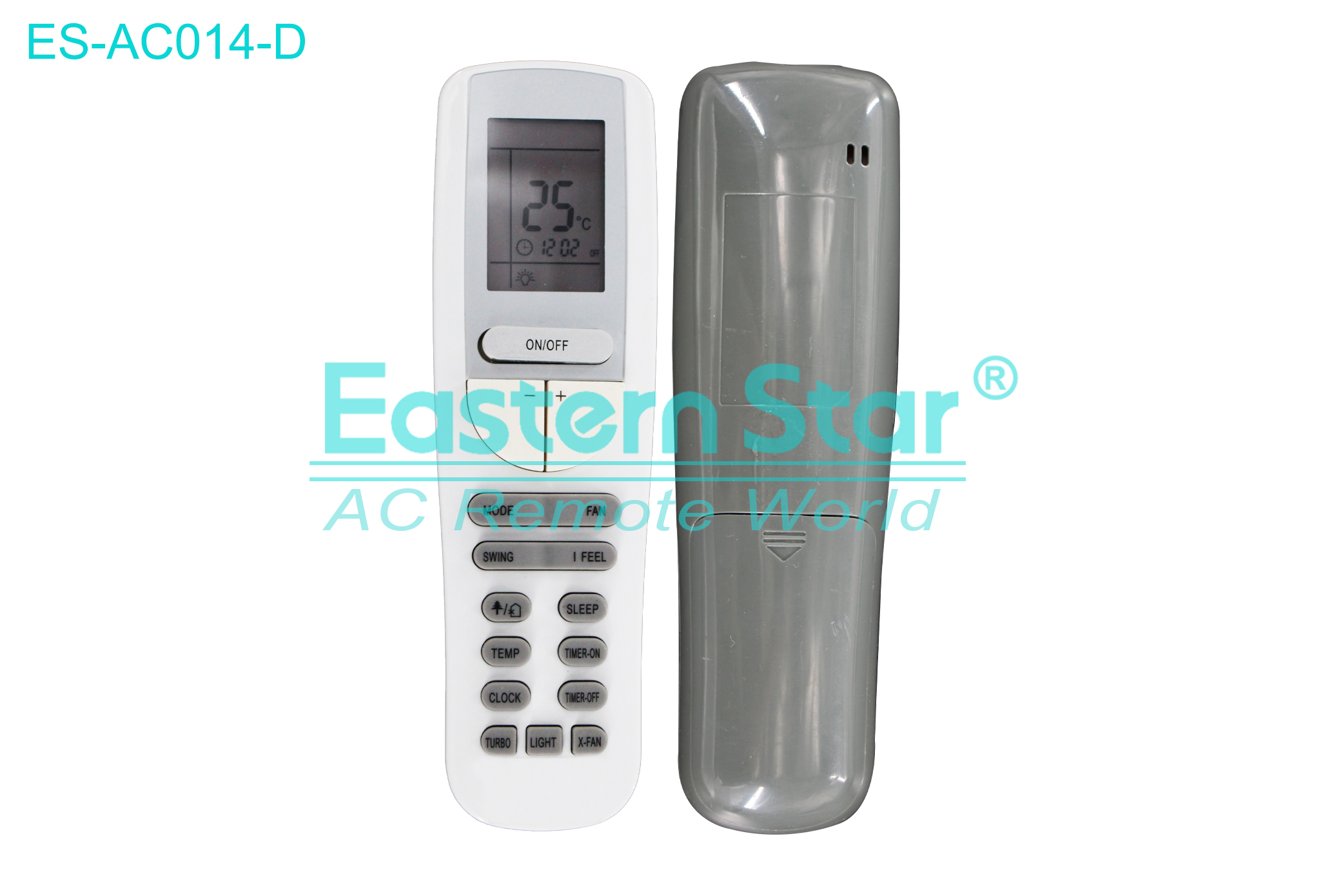 ES-AC014-D High Quality China Remote AC Remote for Gree  Air Conditioner Remote A/C 16 keys