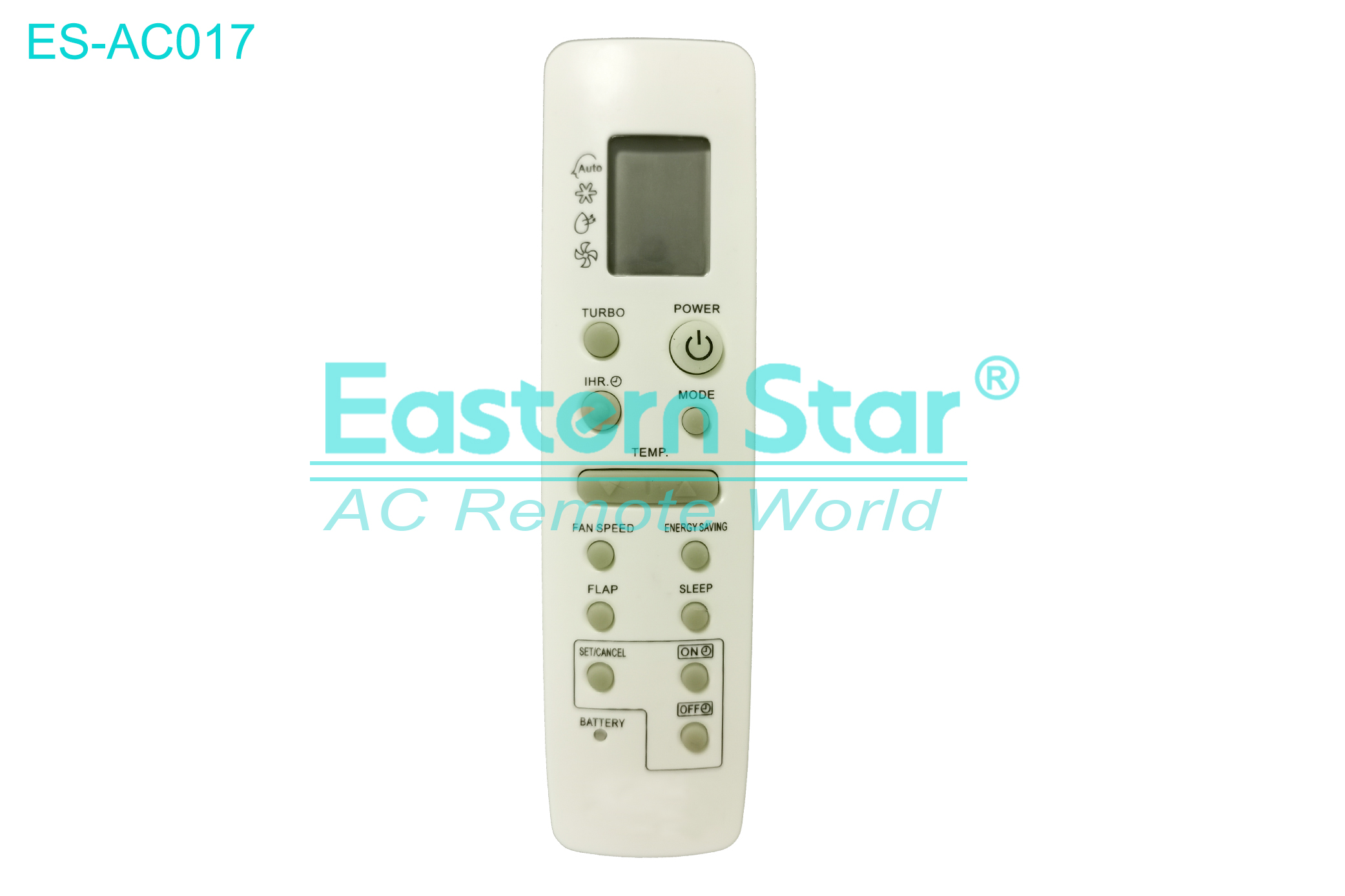 ES-AC017 High Quality China Remote AC Remote for Samsung  Air Conditioner Remote A/C 13 keys