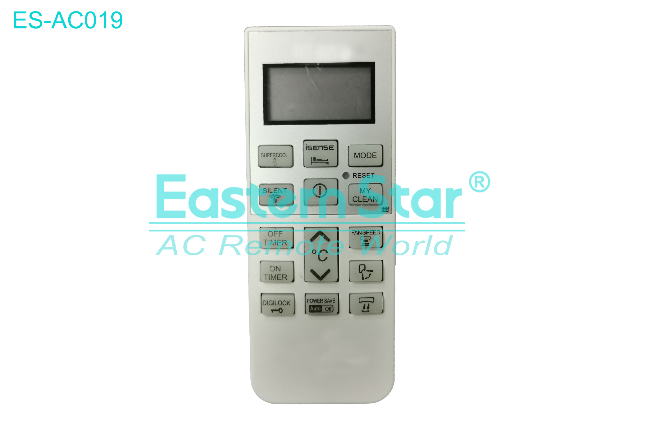 ES-AC019 High Quality China Remote AC Remote for Hitachi  Air Conditioner Remote A/C 15 keys