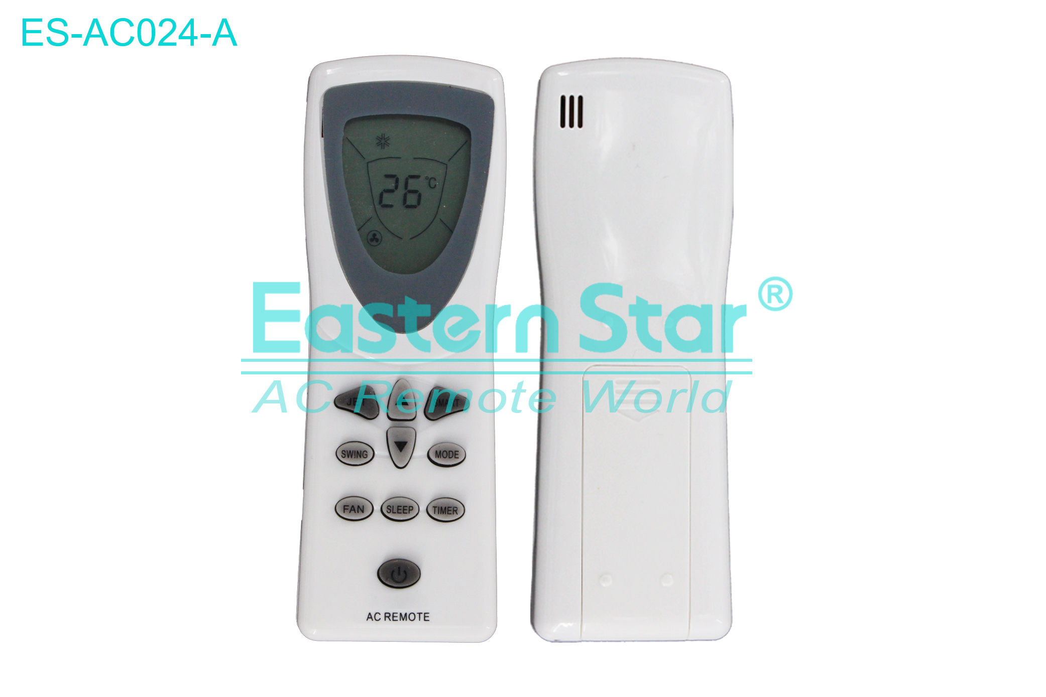 ES-AC024-A High Quality China Remote AC Remote for Whirlpool  Air Conditioner Remote A/C 10 keys
