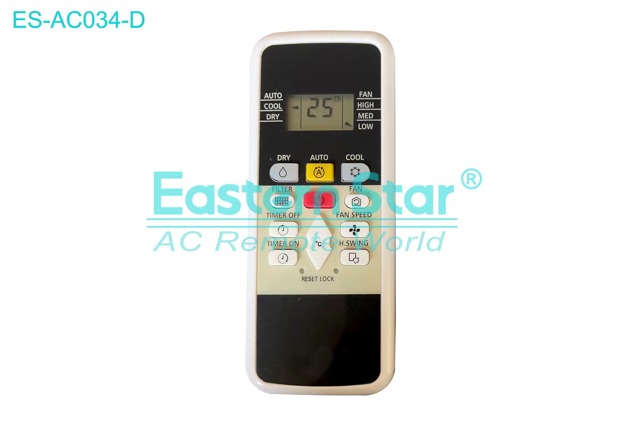 ES-AC034-D High Quality China Remote AC Remote for Onida Air Conditioner Remote A/C 14 keys