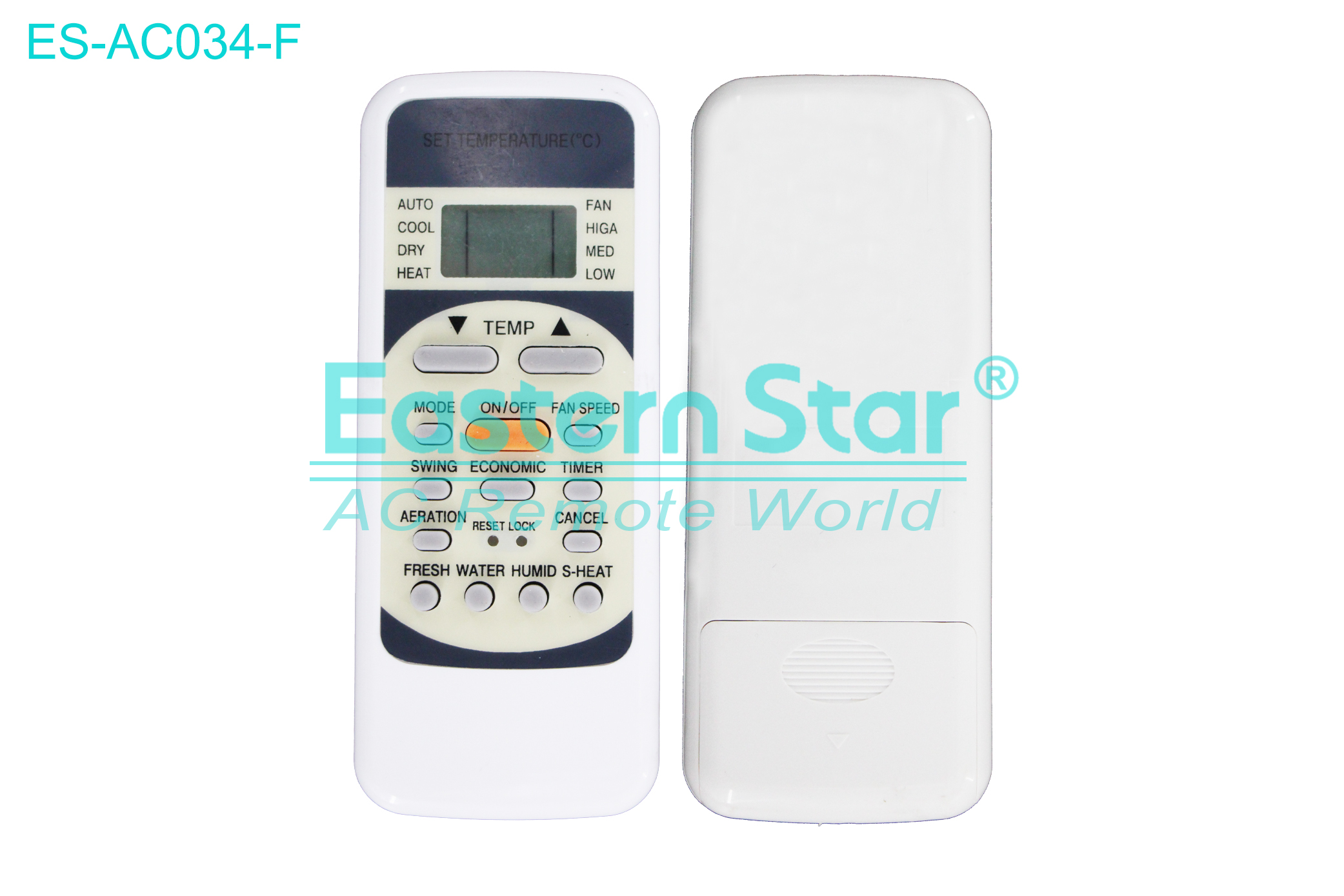 ES-AC034-F High Quality China Remote AC Remote for Onida Air Conditioner Remote A/C 16 keys