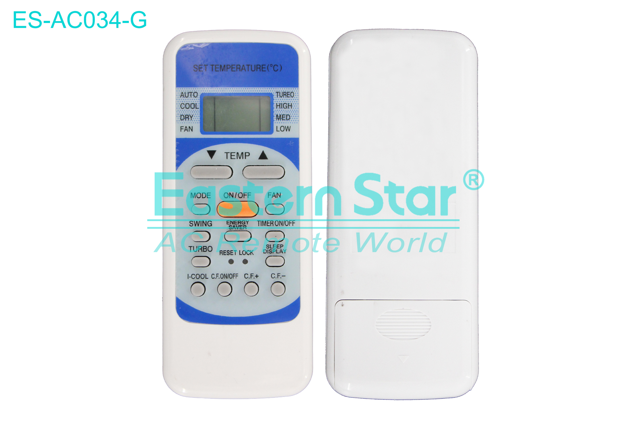 ES-AC034-G High Quality China Remote AC Remote for Onida Air Conditioner Remote A/C 16 keys