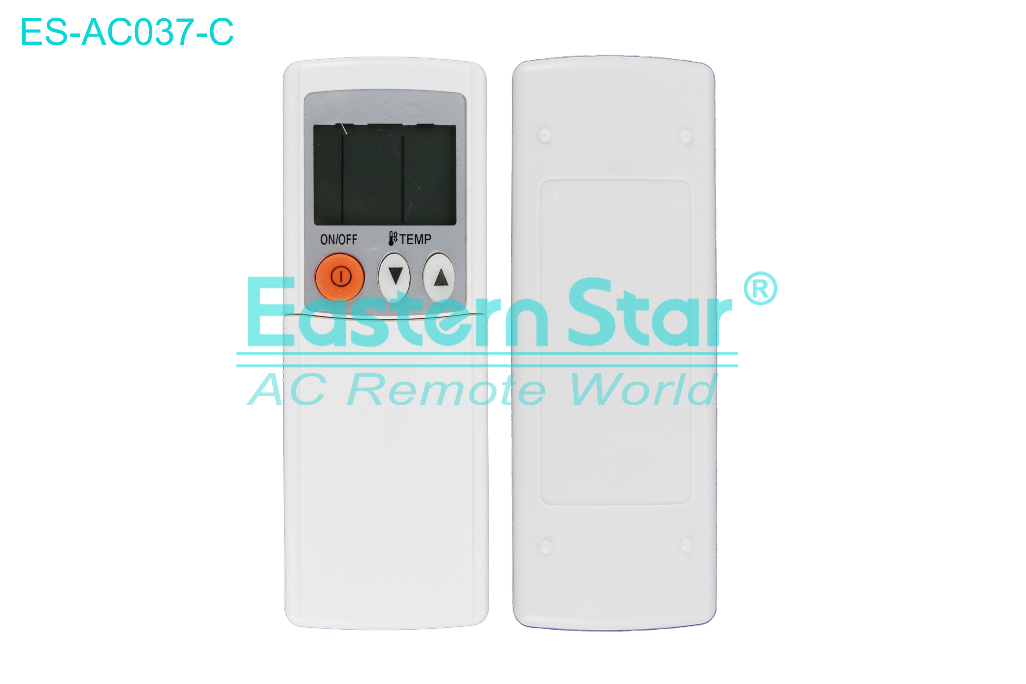 ES-AC037-C High Quality China Remote AC Remote for Mitsubishi Air Conditioner Remote A/C 16 keys