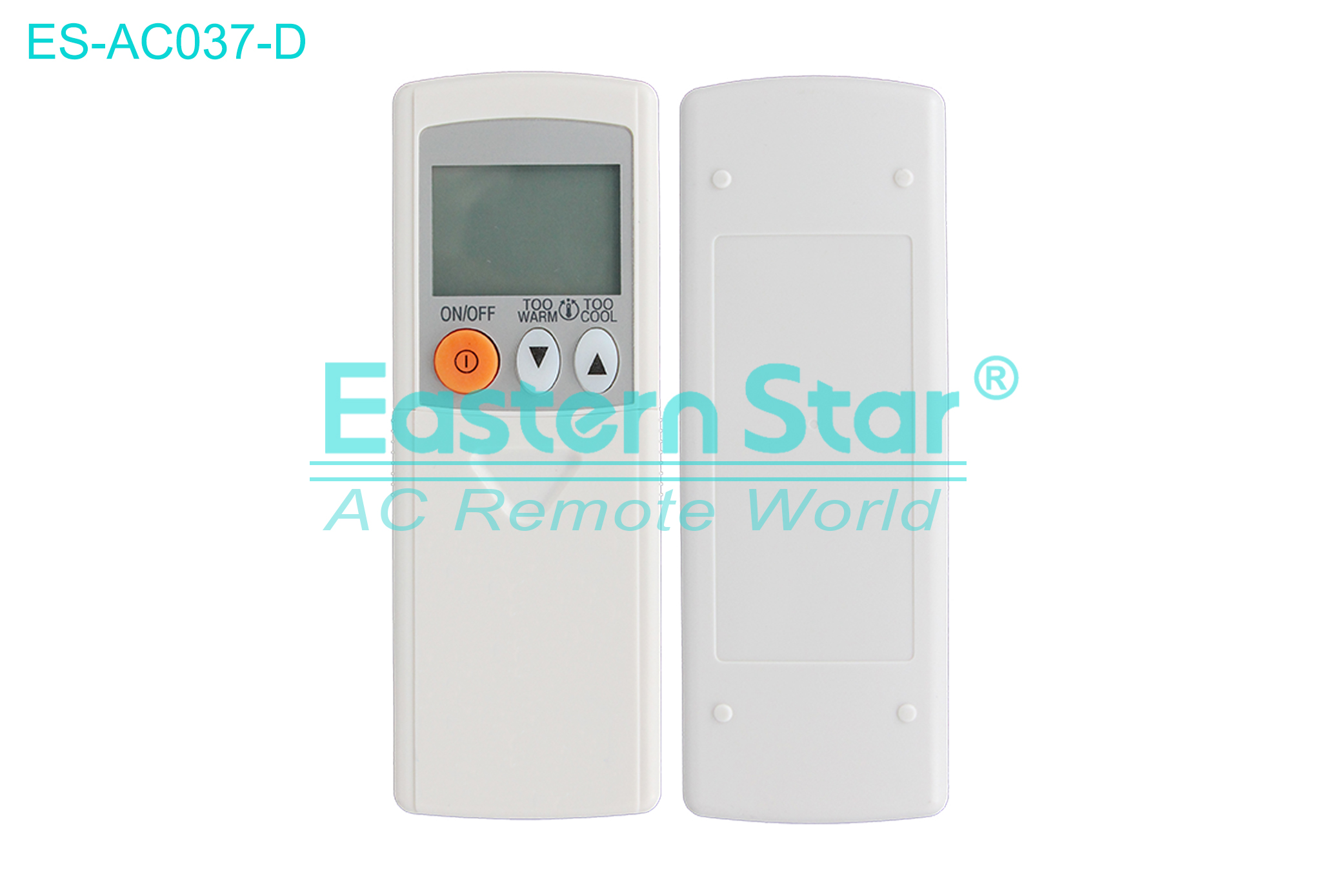 ES-AC037-D High Quality China Remote AC Remote for Mitsubishi Air Conditioner Remote A/C 14 keys