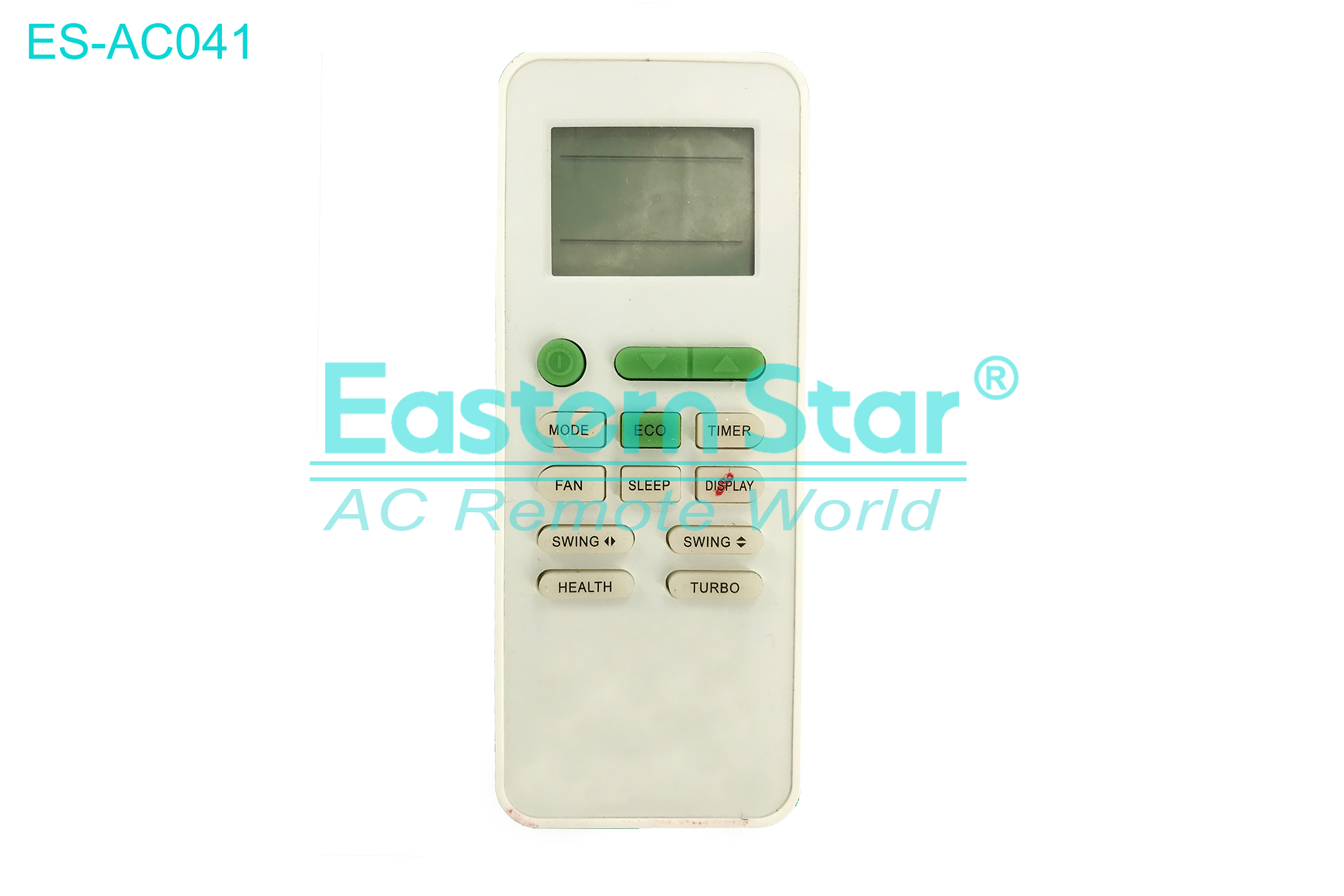 ES-AC041 High Quality China Remote AC Remote for Tcl/Transtec/Telefunken/Hyundai/General home/Eas electric/Mando plus Air Conditioner Remote A/C 13 keys