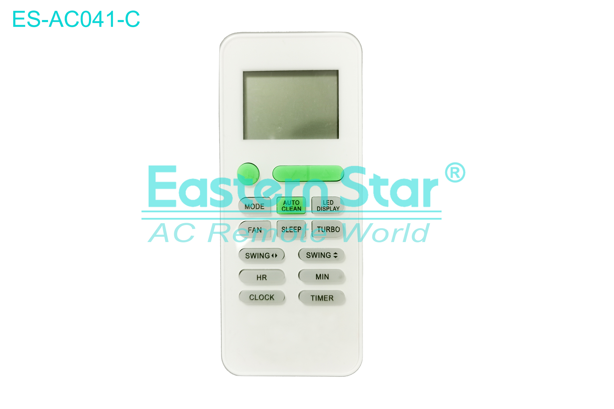 ES-AC041-C High Quality China Remote AC Remote for Tcl Air Conditioner Remote A/C 15 keys