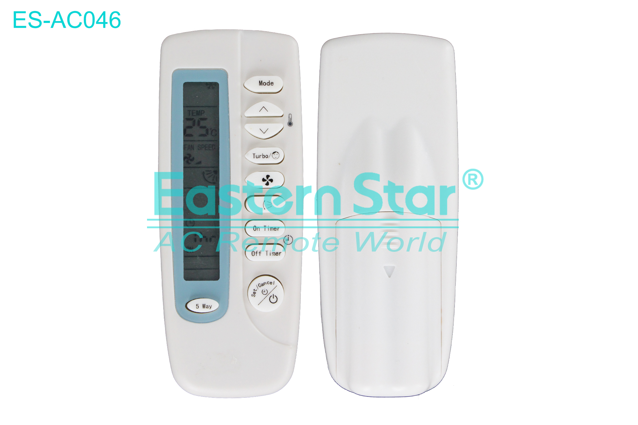 ES-AC046 High Quality China Remote AC Remote for Samsung Air Conditioner Remote A/C 10 keys