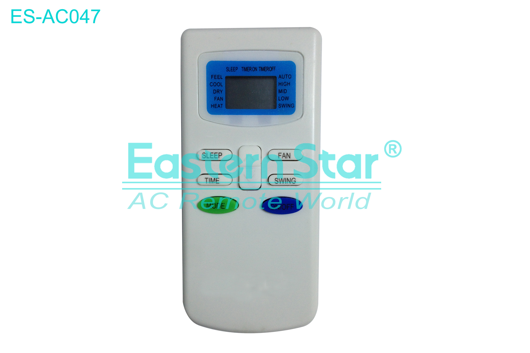 ES-AC047 High Quality China Remote AC Remote for Tcl Air Conditioner Remote A/C 8 keys