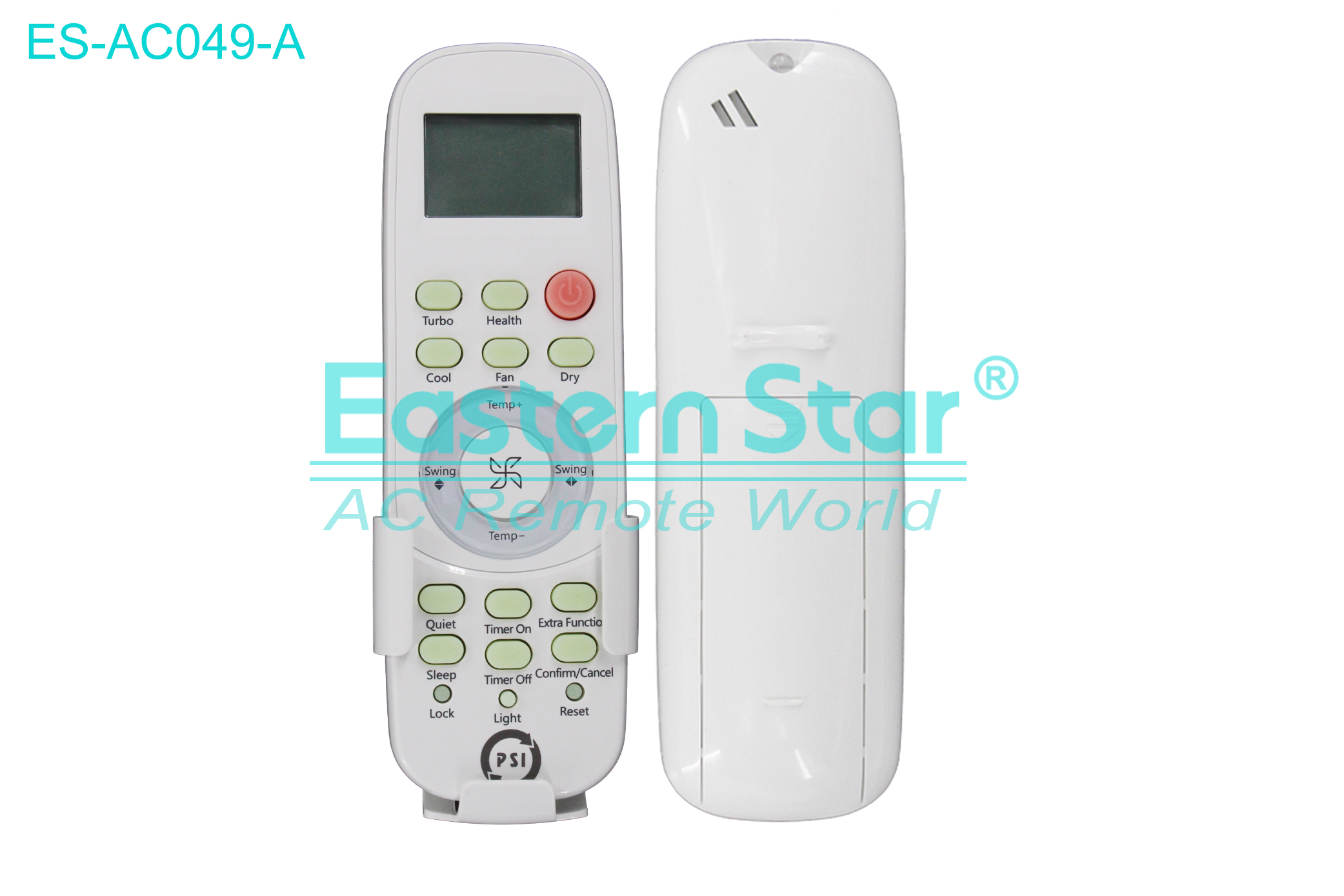 ES-AC049-A High Quality China Remote AC Remote for Haier Air Conditioner Remote A/C 20 keys
