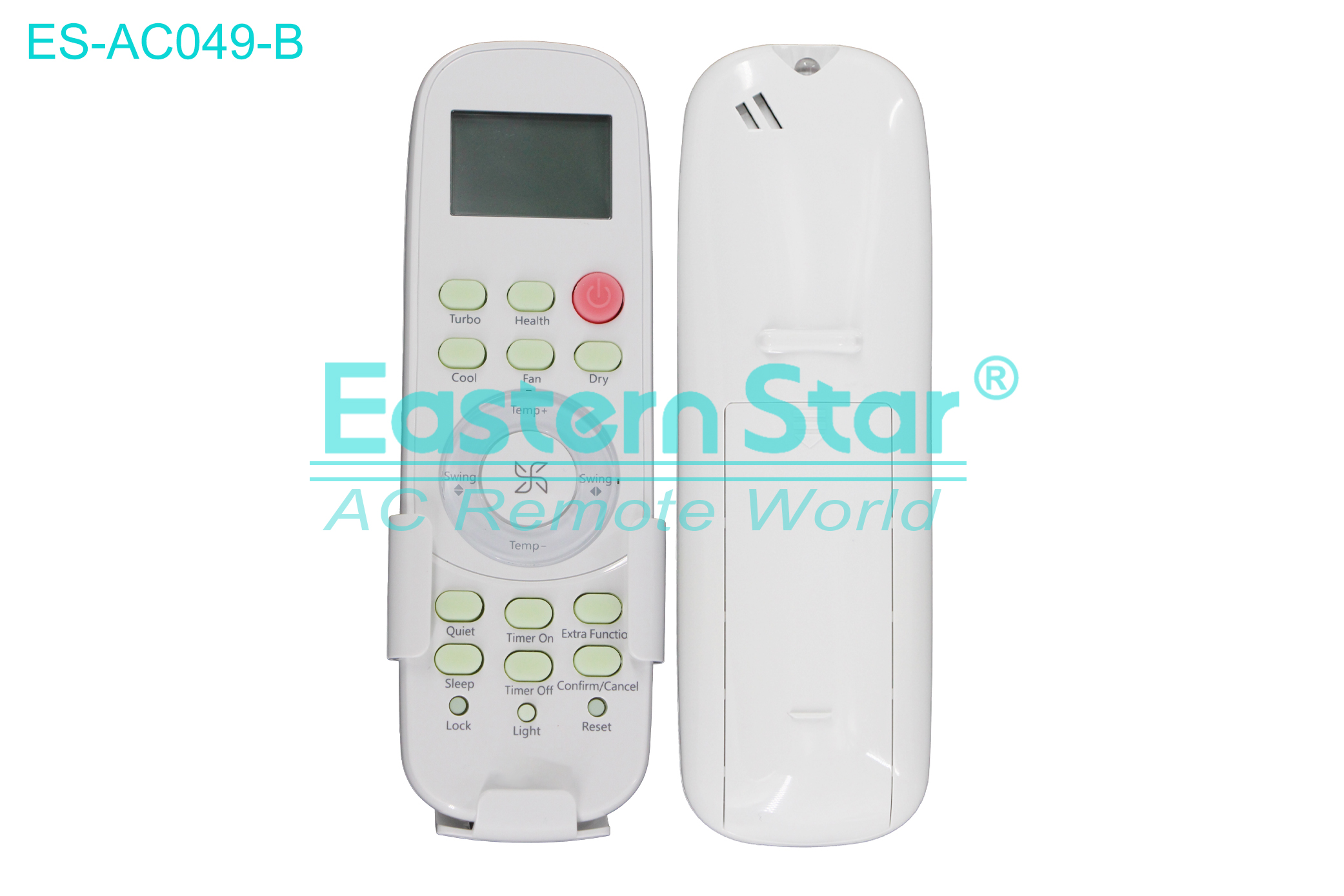 ES-AC049-B High Quality China Remote AC Remote for Haier Air Conditioner Remote A/C 20 keys