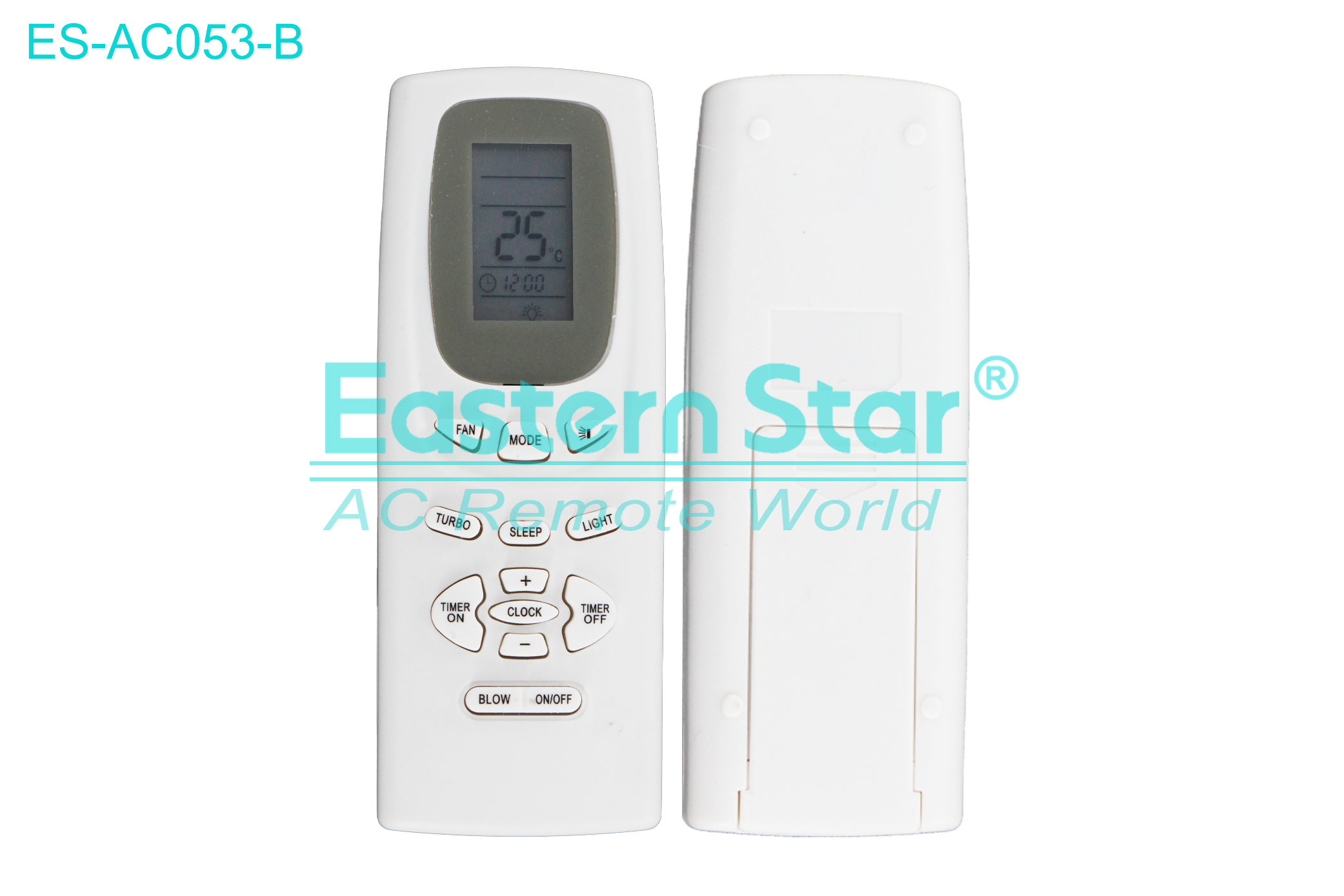 ES-AC053-B High Quality China Remote AC Remote for Gree Air Conditioner Remote A/C 13 keys