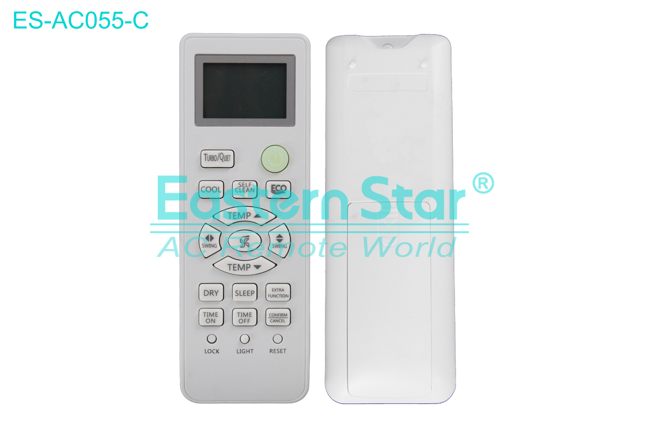 ES-AC055-C High Quality China Remote AC Remote for Haier Air Conditioner Remote A/C 19 keys
