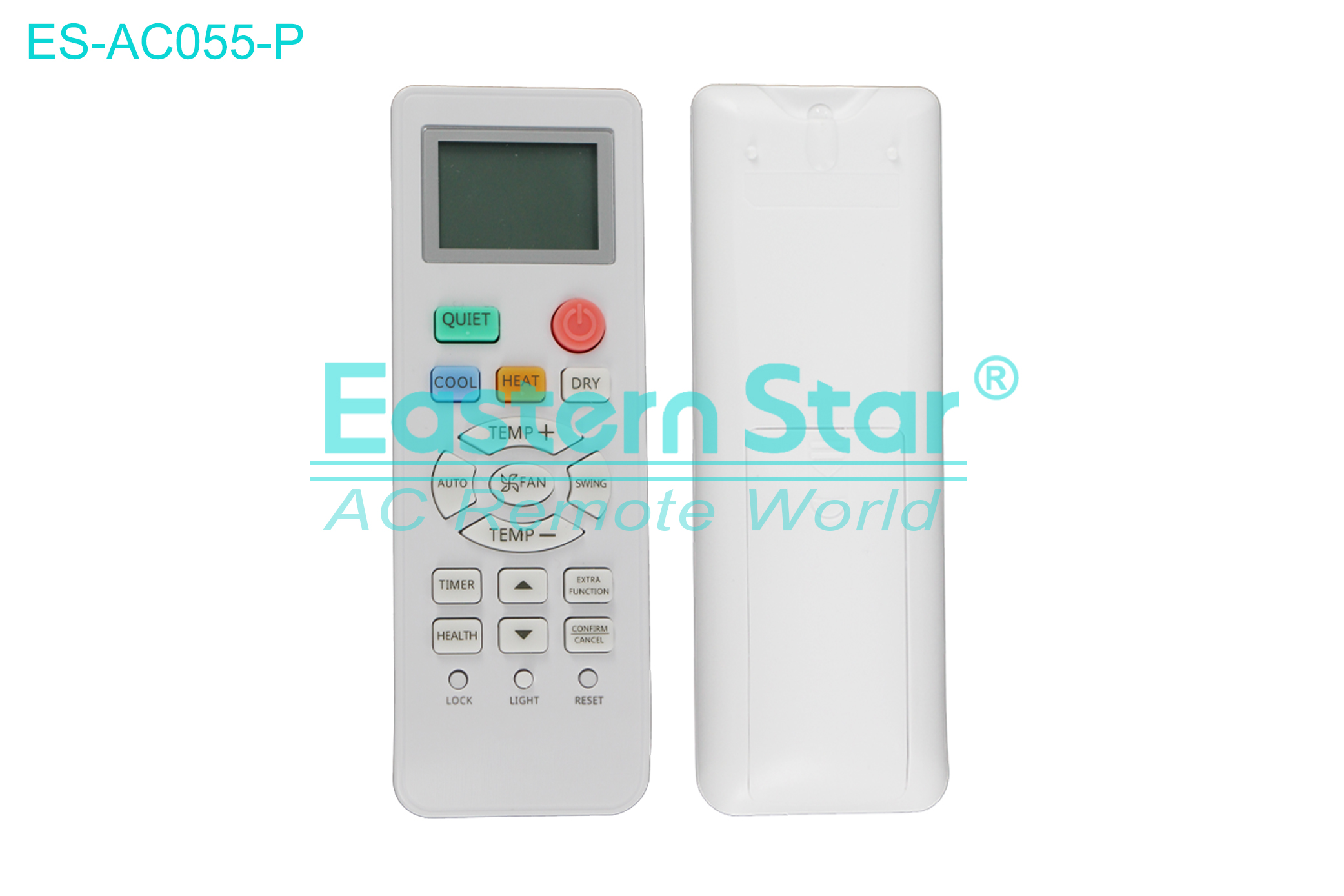 ES-AC055-P High Quality China Remote AC Remote for Haier Air Conditioner Remote A/C 19 keys