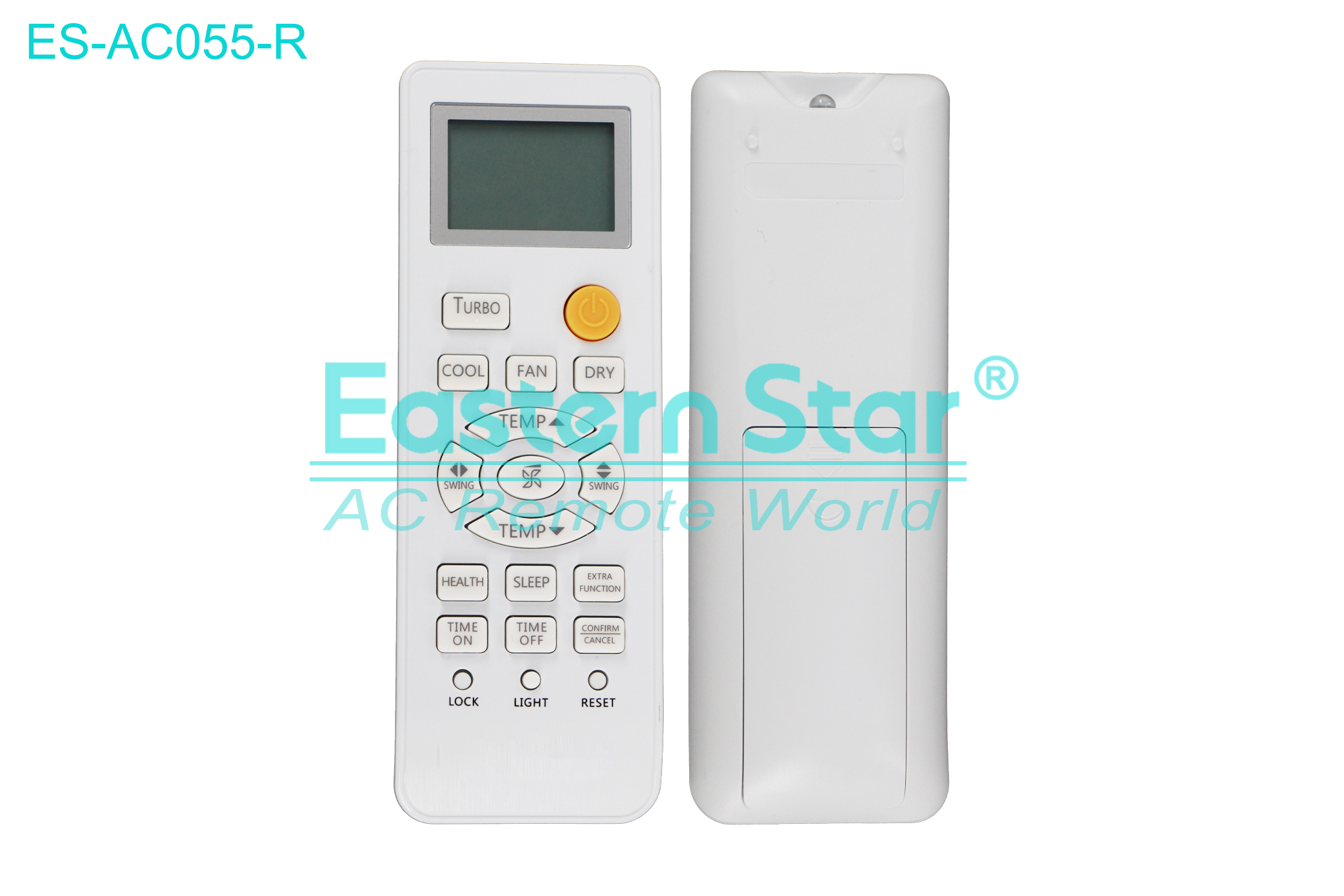 ES-AC055-R High Quality China Remote AC Remote for Haier Air Conditioner Remote A/C 19 keys