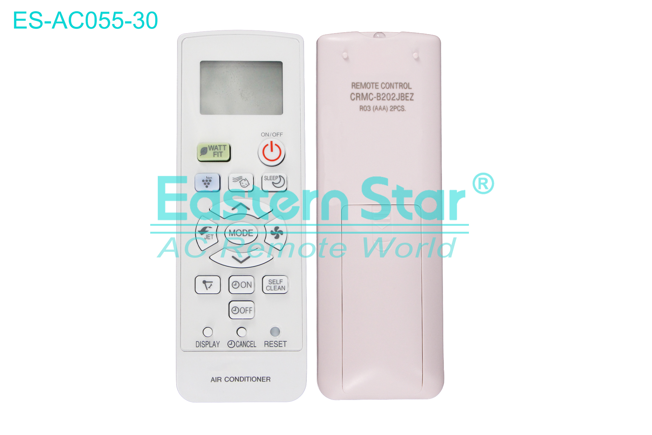ES-AC055-30 High Quality China Remote AC Remote for Sharp Air Conditioner Remote A/C 17 keys