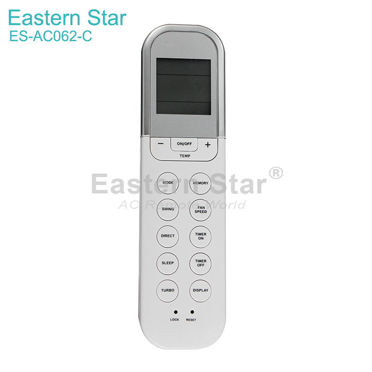 ES-AC062-C High Quality China Remote AC Remote for Mirage Air Conditioner Remote A/C 16 keys