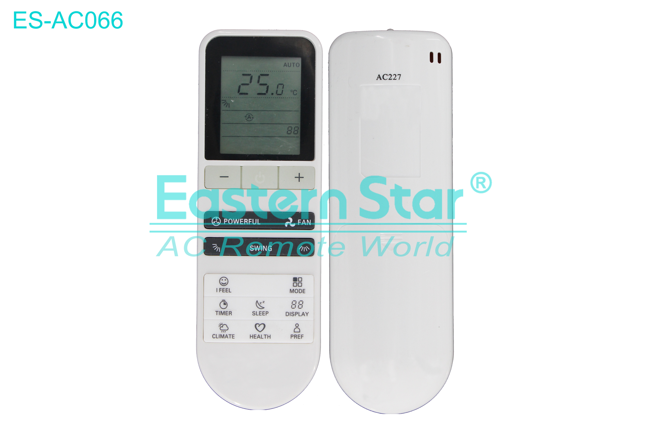 ES-AC066 High Quality China Remote AC Remote for  Blue star Air Conditioner Remote A/C 16 keys