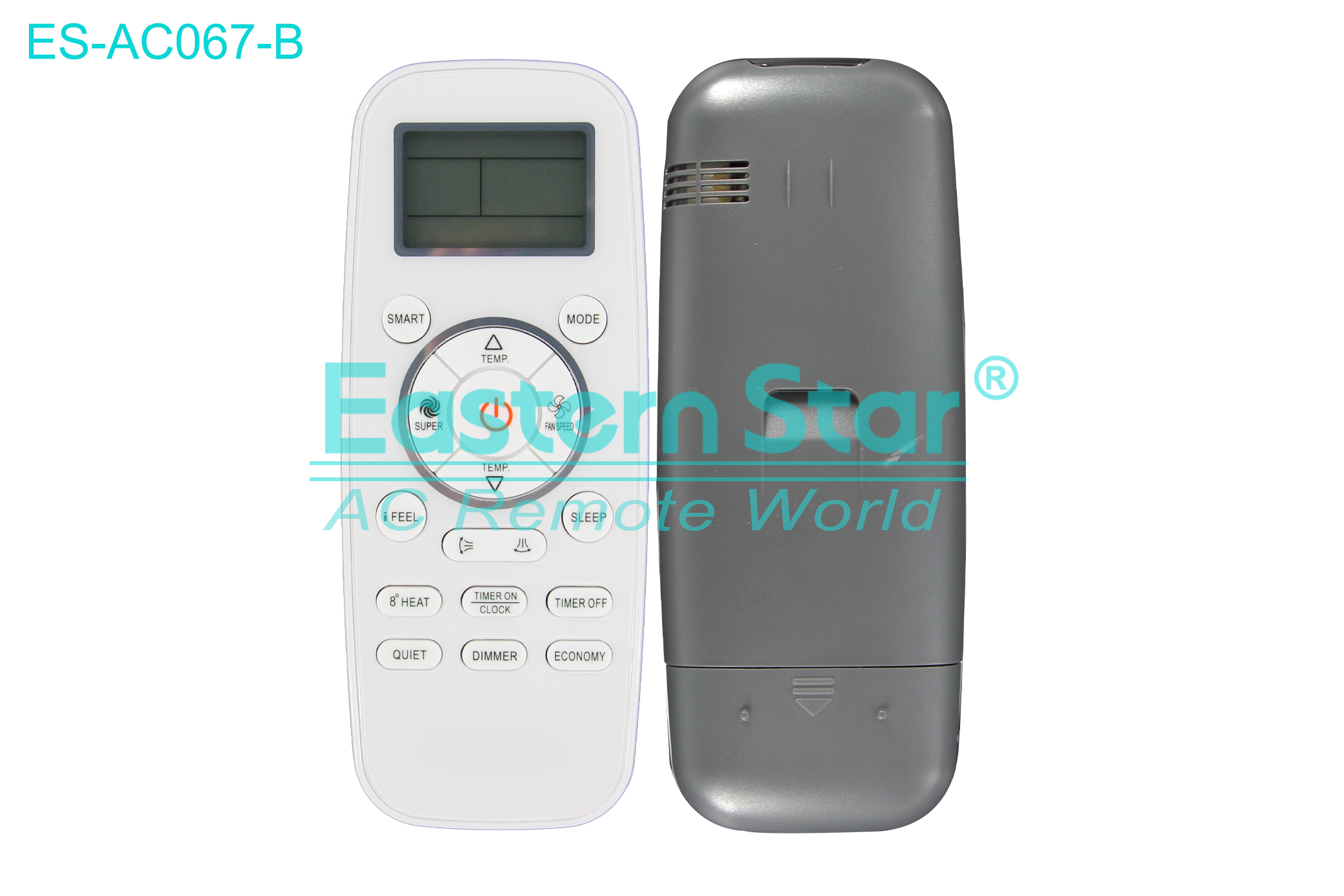 ES-AC067-B High Quality China Remote AC Remote for Hisense Air Conditioner Remote A/C 16 keys