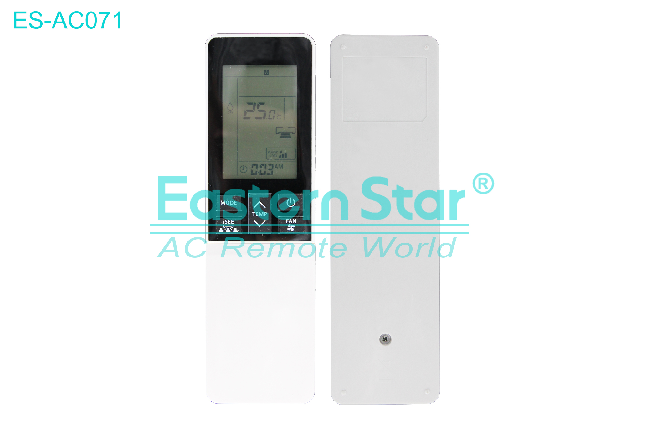 ES-AC071 High Quality China Remote AC Remote for Hitachi Air Conditioner Remote A/C 20 keys