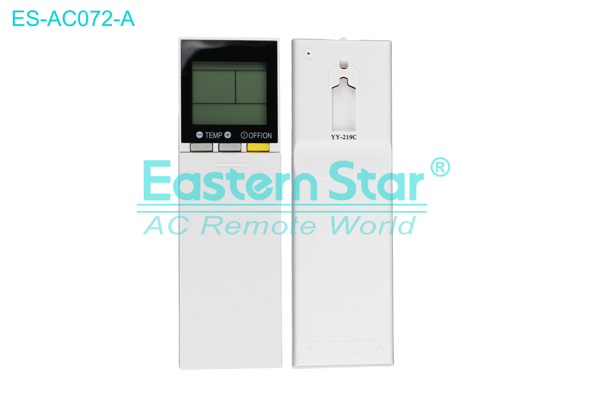 ES-AC072-A High Quality China Remote AC Remote for Mitsubishi Air Conditioner Remote A/C 32 keys