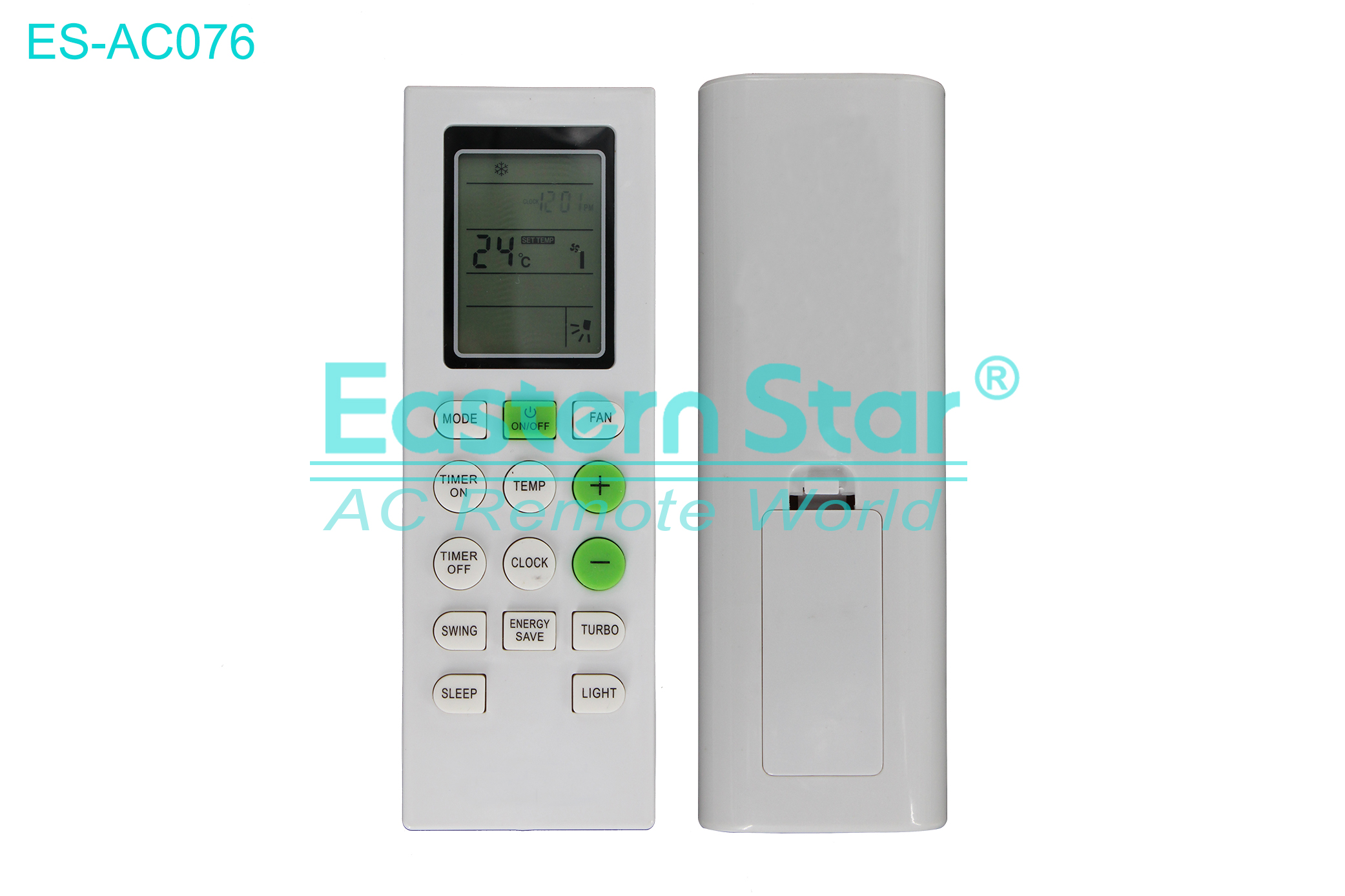 ES-AC076 High Quality China Remote AC Remote for Blue star Air Conditioner Remote A/C 14 keys