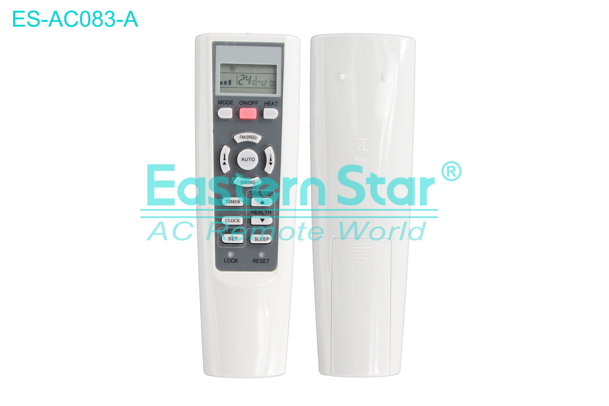 ES-AC083-A High Quality China Remote AC Remote for Tasaki Air Conditioner Remote A/C 16 keys