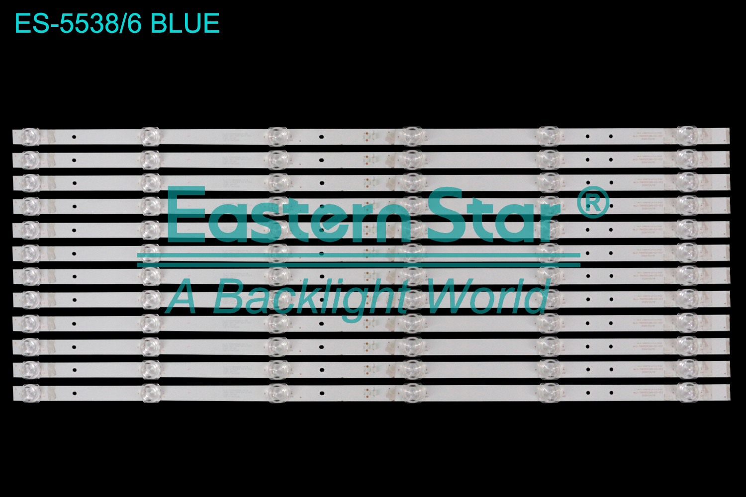 ES-5538 LED TV Backlight use for 65" Samsung MLS-THK65S12X6-03-V03 2024/01/18 MLS-TH4655S22-02-B L850/W50/V32/0015/002 2024-06-09 230101042630  LED BACKLIGHT STRIP(12)