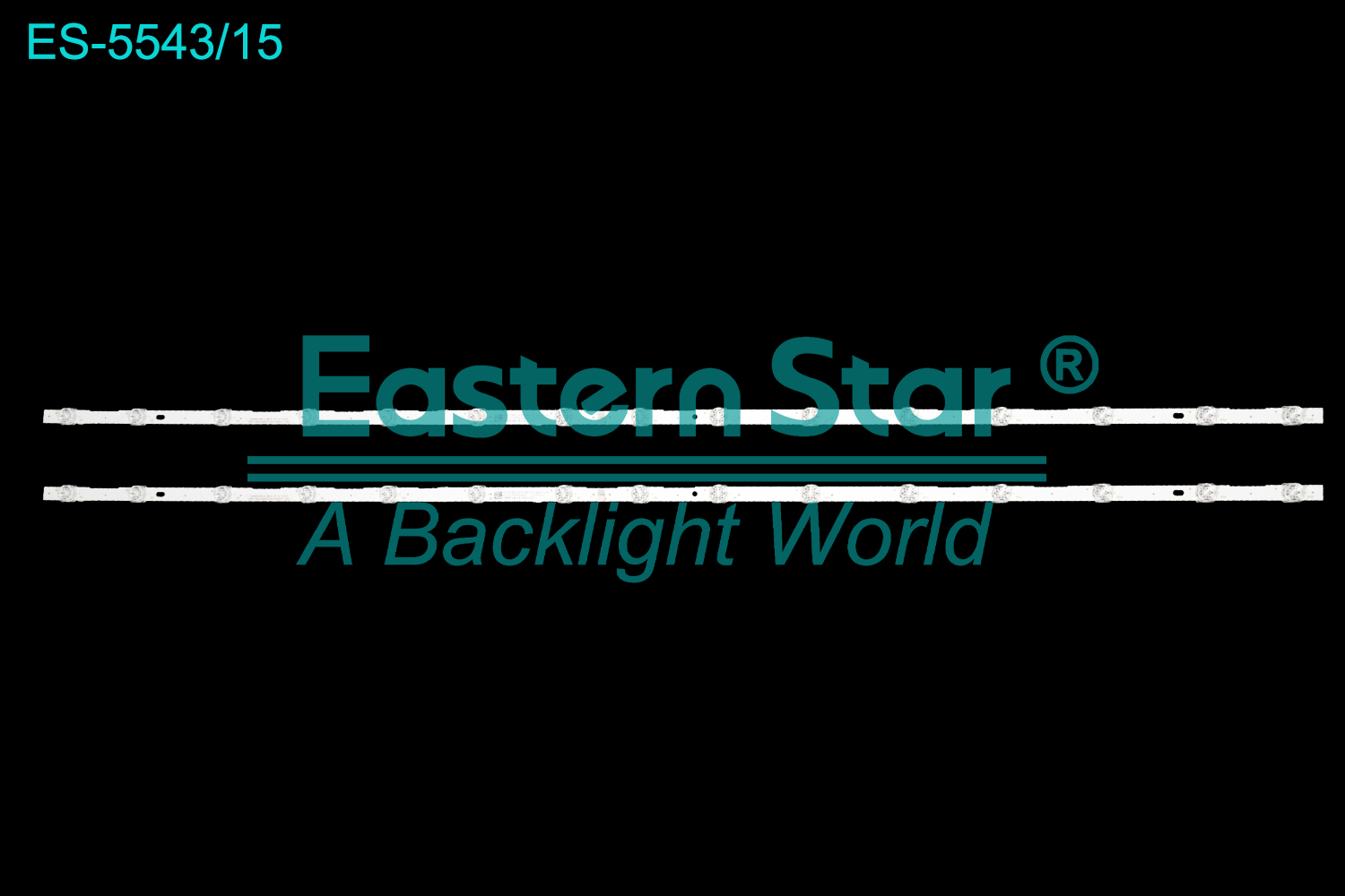 ES-5543 LED TV Backlight use for 55"  Xiaomi L55MA-A use for CRH-T55A30300215319-REV1.7 XKL LED BACKLIGHT STRIP(2)