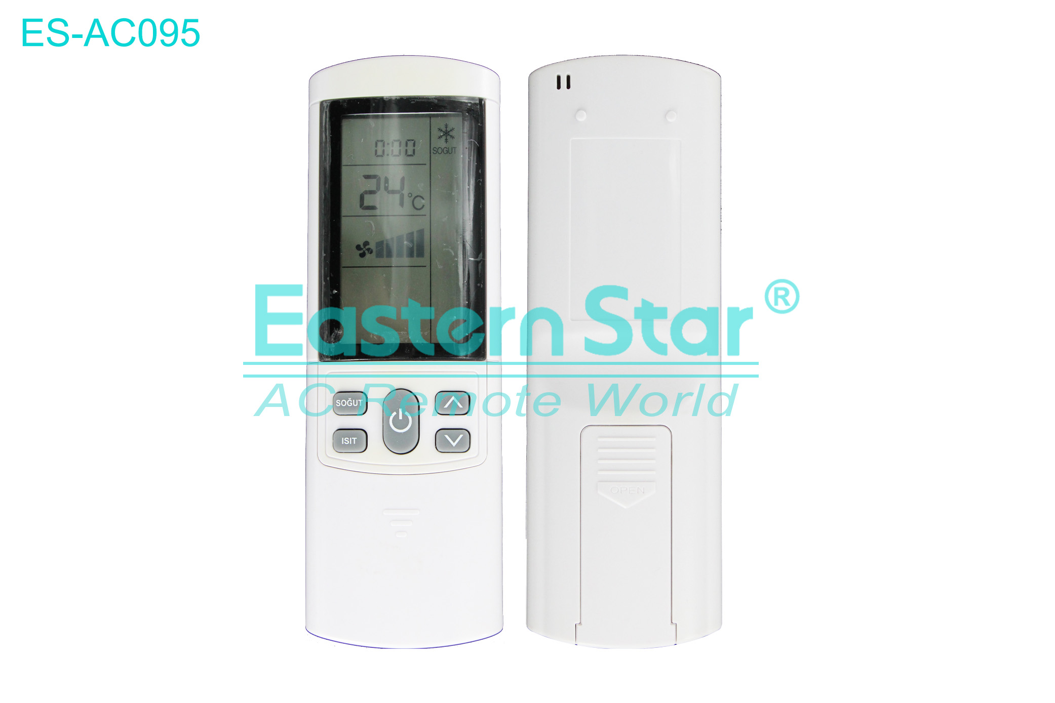 ES-AC095 High Quality China Remote AC Remote for Hitachi Air Conditioner Remote A/C 21 keys