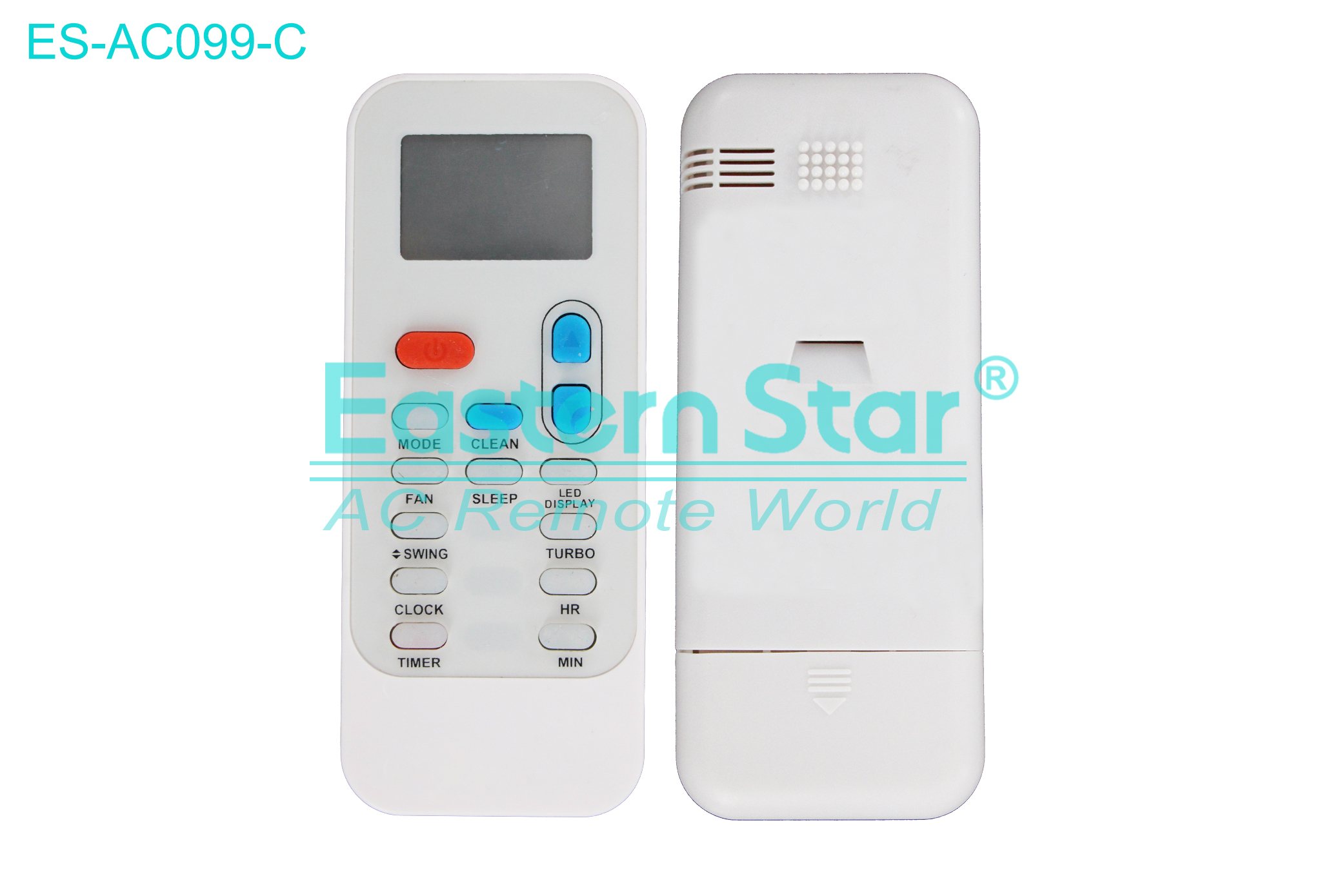 ES-AC099-C High Quality China Remote AC Remote for Whirlpool Air Conditioner Remote A/C 14 keys