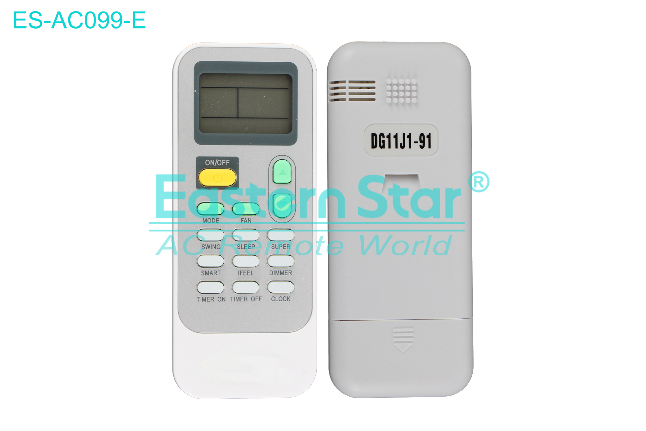 ES-AC099-E (按键颜色不一样) High Quality China Remote AC Remote for Livetech Air Conditioner Remote A/C 14 keys