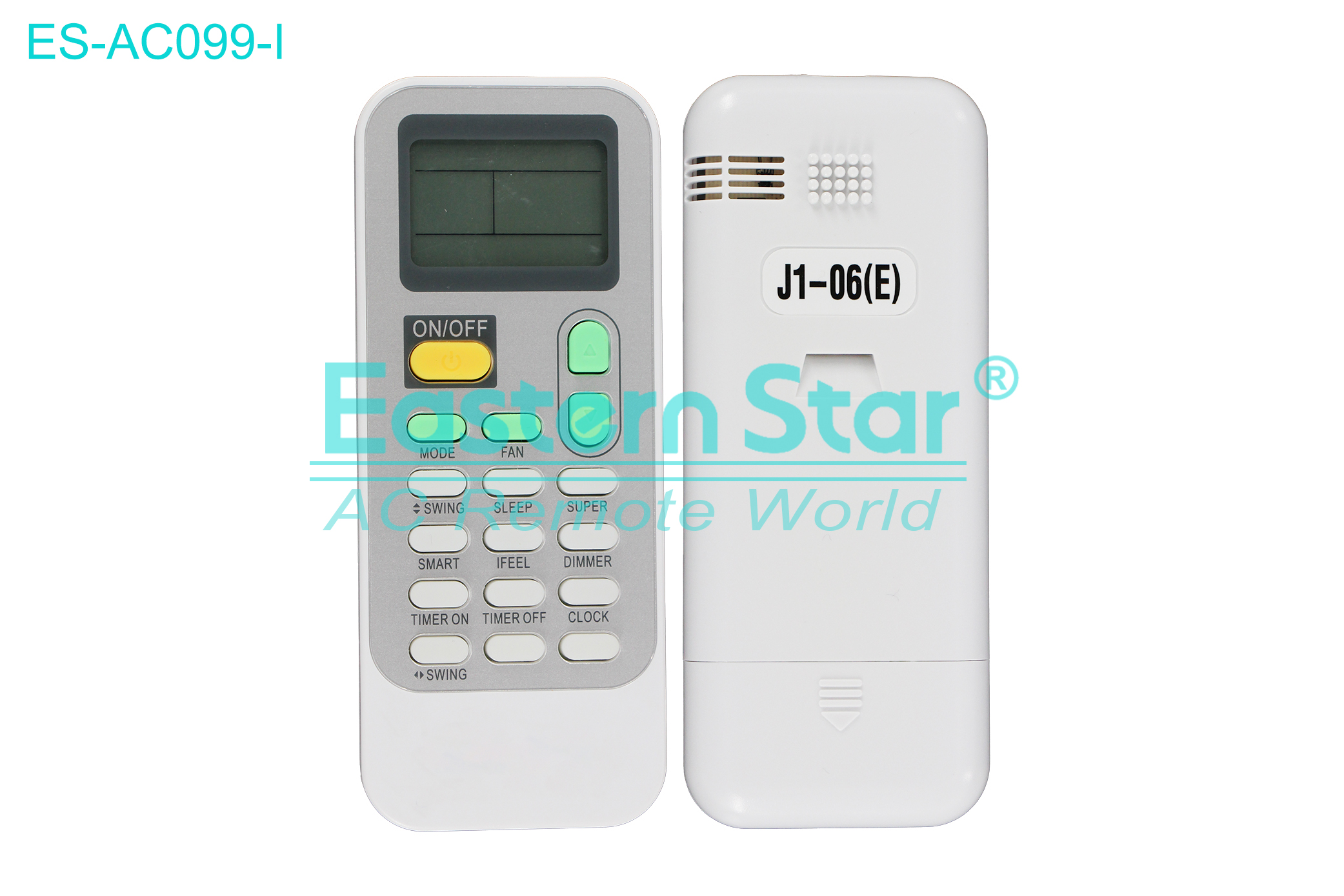 ES-AC099-I High Quality China Remote AC Remote for Hisense/Wansa Air Conditioner Remote A/C 17 keys