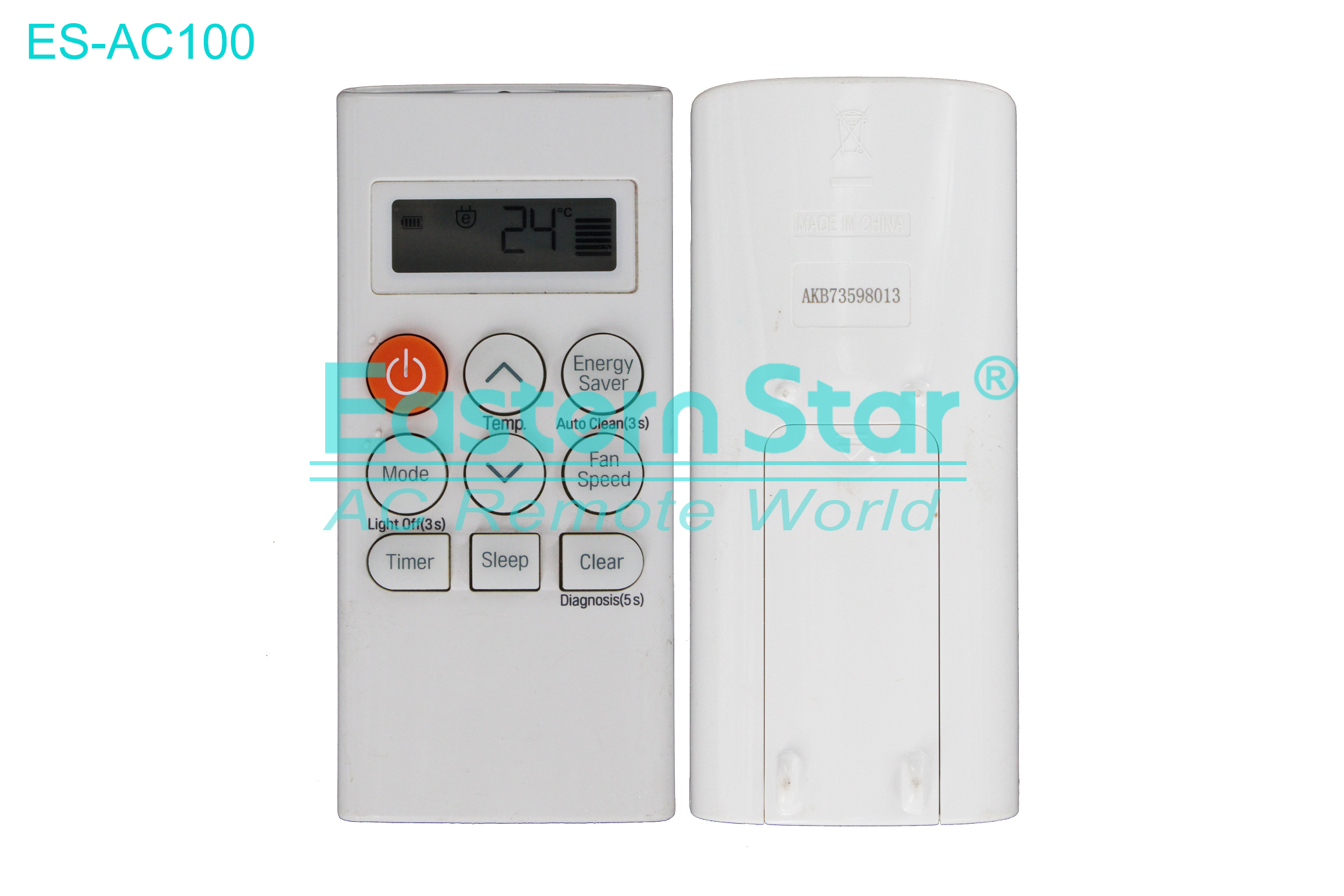ES-AC100 High Quality China Remote AC Remote for Lg Air Conditioner Remote A/C 9 keys