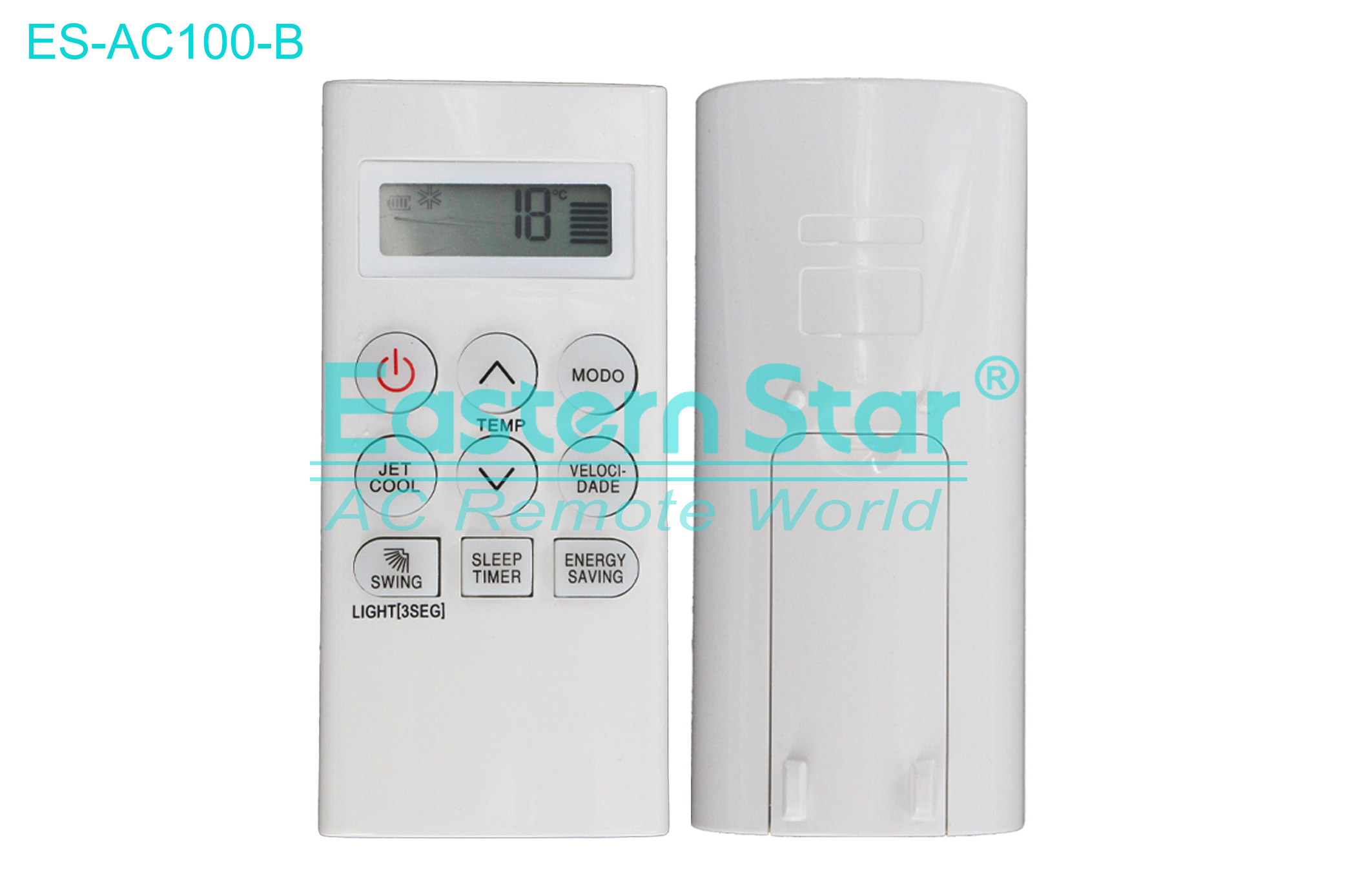 ES-AC100-B High Quality China Remote AC Remote for Lg Air Conditioner Remote A/C 9 keys