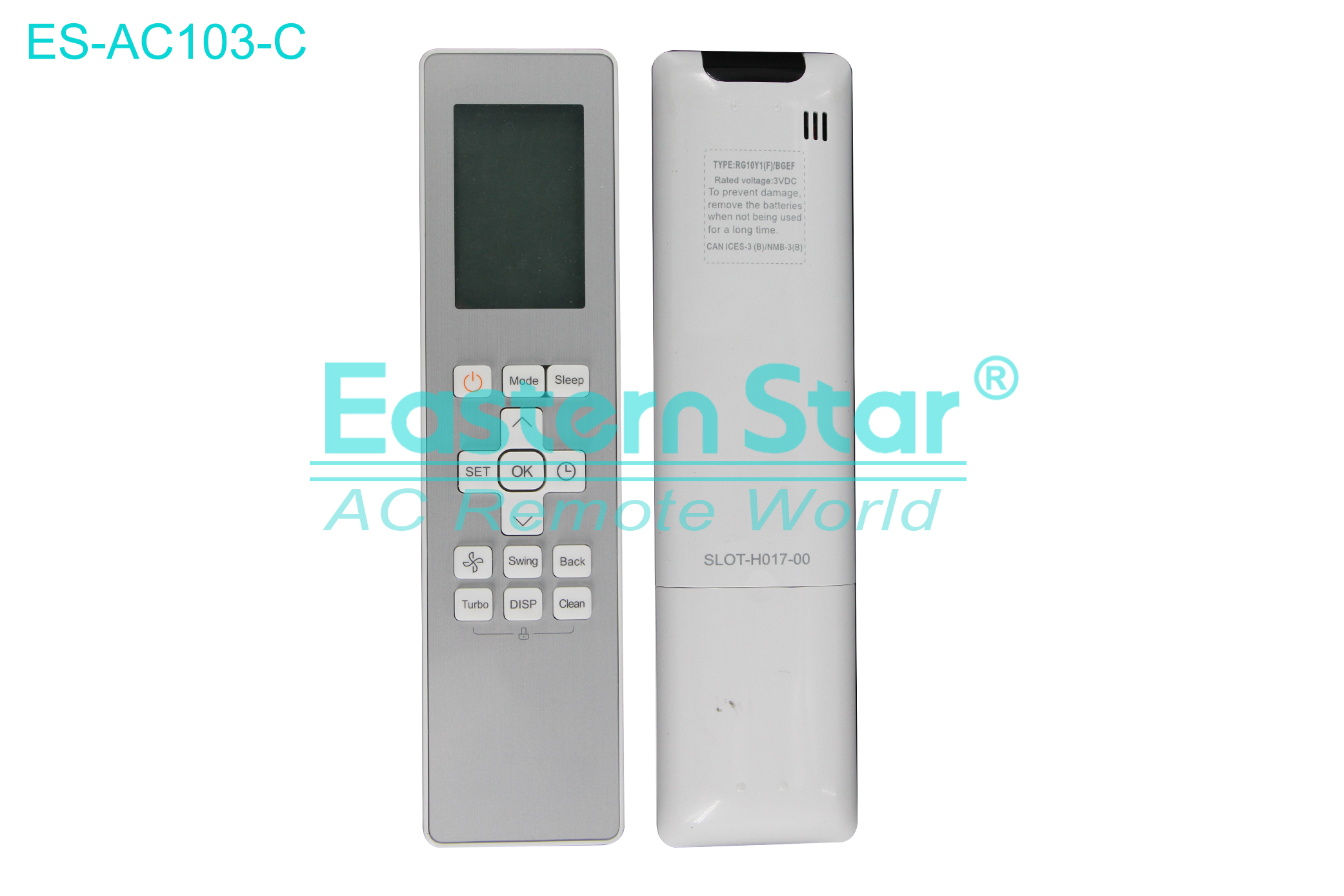 ES-AC103-C High Quality China Remote AC Remote for Blue star Air Conditioner Remote A/C 14 keys