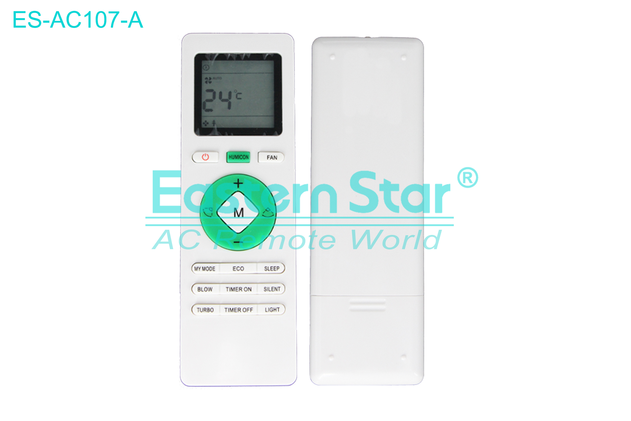 ES-AC107-A High Quality China Remote AC Remote for Lloyd Air Conditioner Remote A/C 17 keys