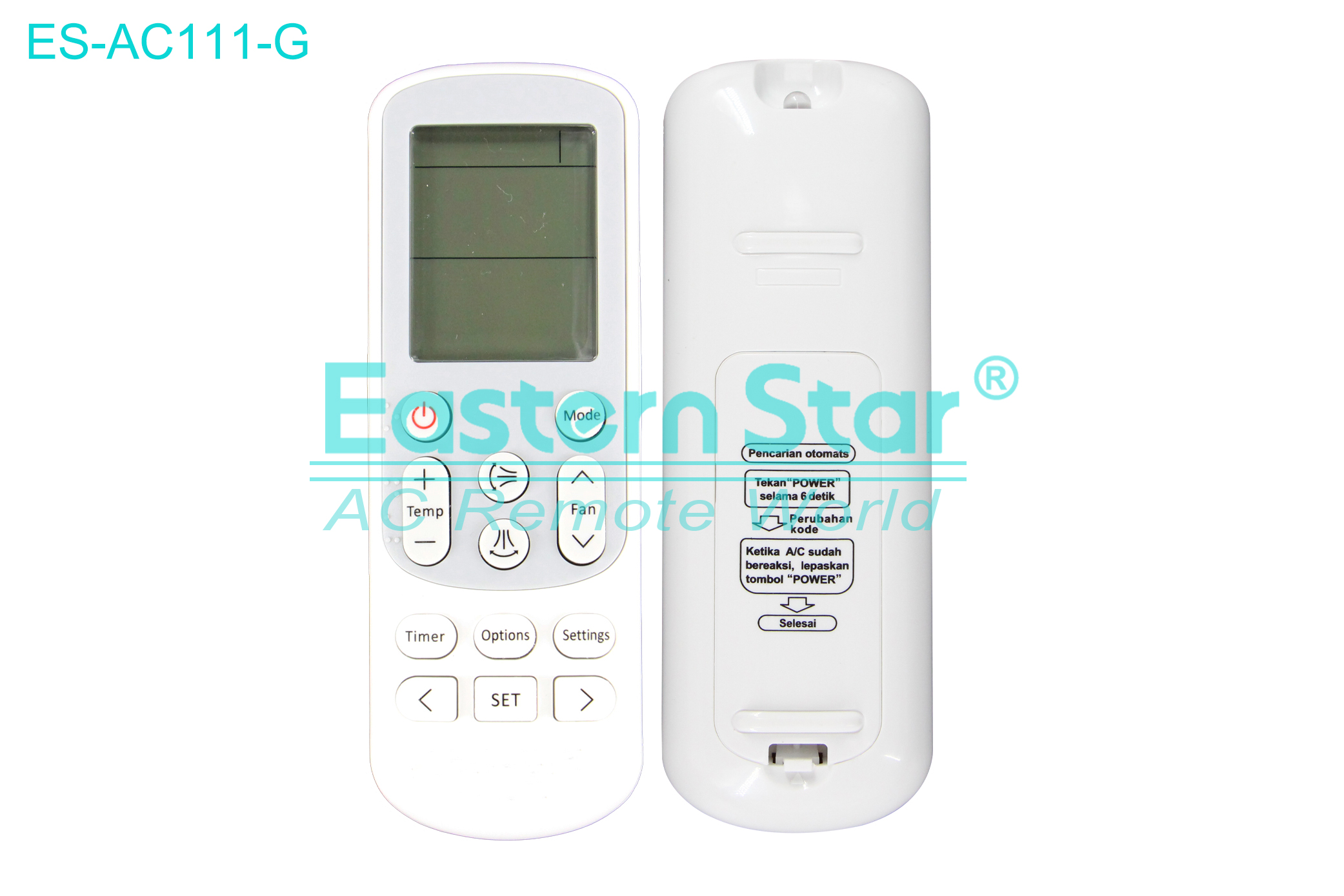 ES-AC111-G High Quality China Remote AC Remote for Universal Air Conditioner Remote A/C 14 keys