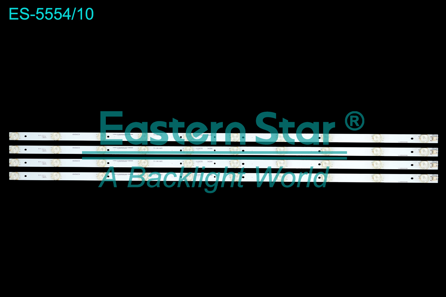 ES-5554 LED TV Backlight use for 43" Konka/Element  LED43M60N 43CE7100 LED-43B560P ELEFT436 C-HWBW43D560 4643KA024 M111BA1HW50 21005330 CND560 LED BACKLIGHT STRIP(4)